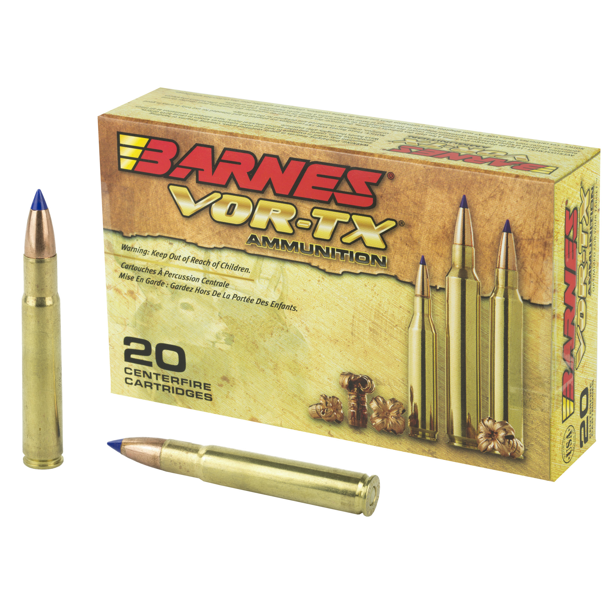 Barnes Vor-tx 35 Whelen 180GR Tipped Triple Shock X 20-ROUND Box