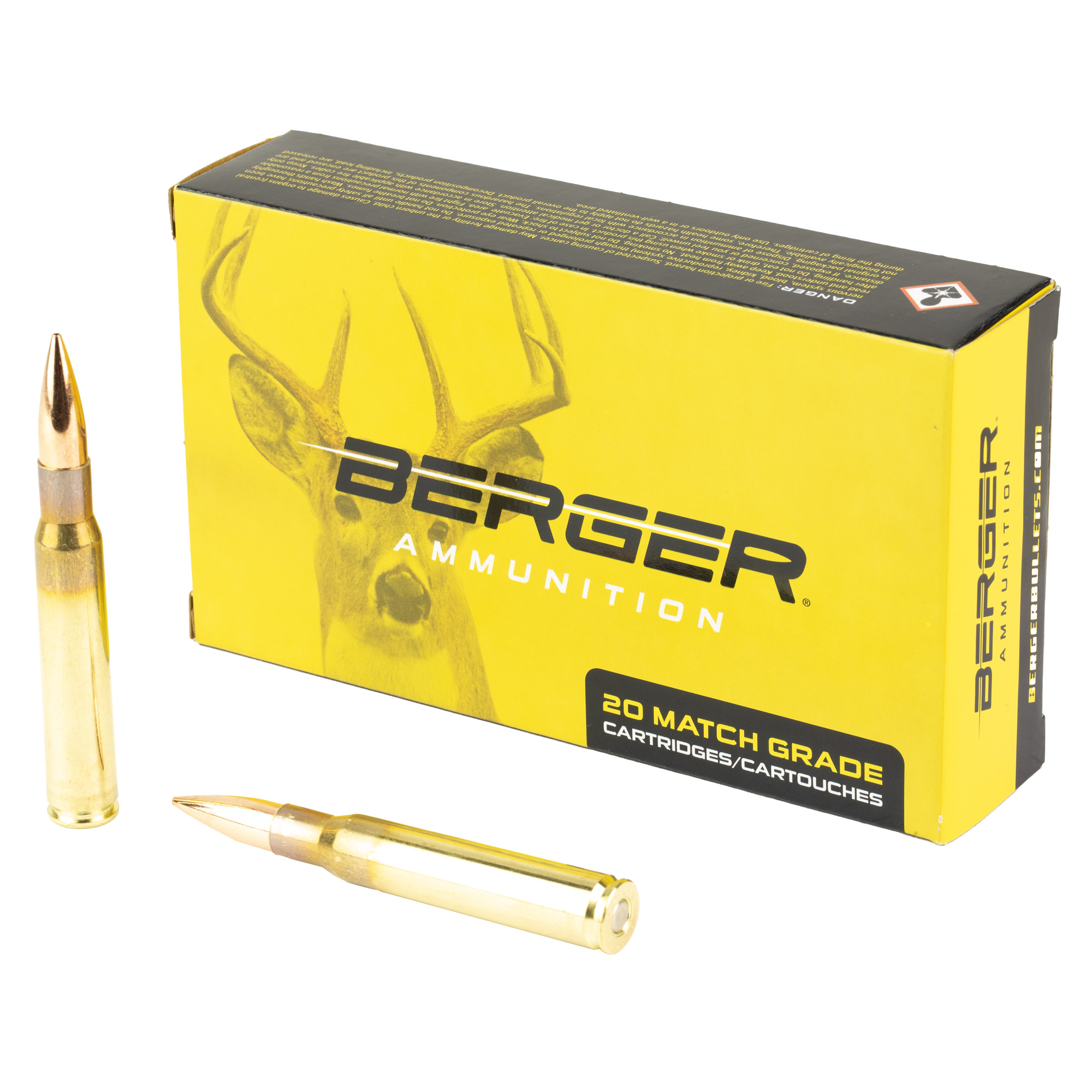 Berger Classic Hunter .30-06 Springfield 168 Grain 20 Rounds
