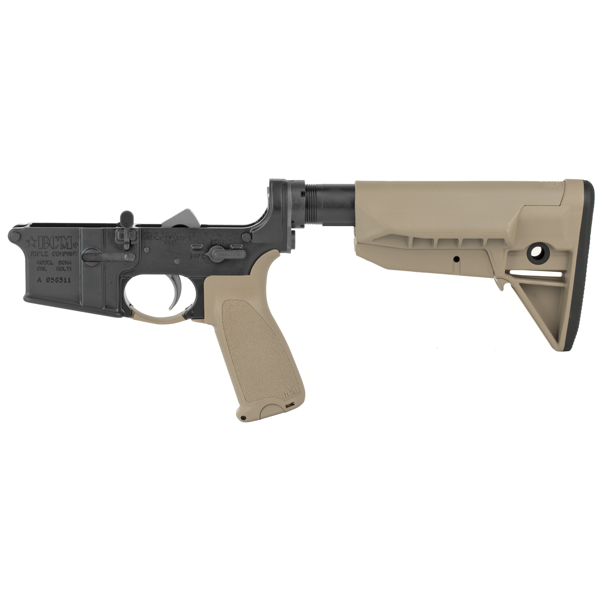 Bravo Company Bcm Lower Receiver 556 Nato With Stock Fde