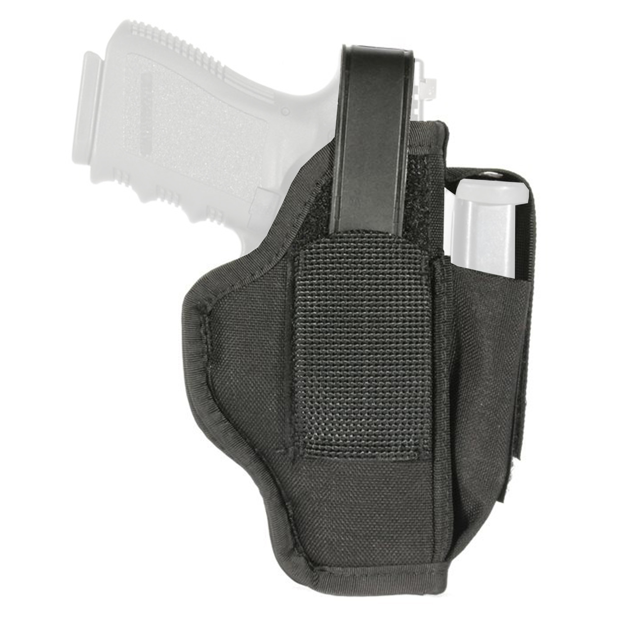 Blackhawk Ambidextrous Multi-use Holster With Magazine Pouch, Size 06, Black