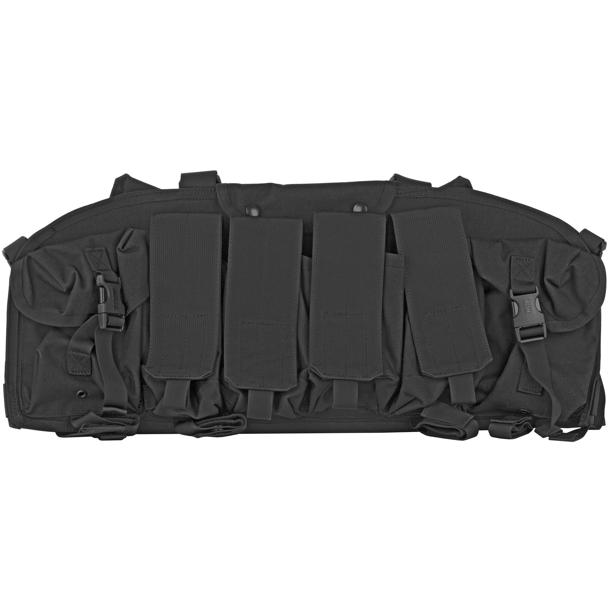 Blackhawk Commando Chest Harness With 4 Magazine Pouches - Black