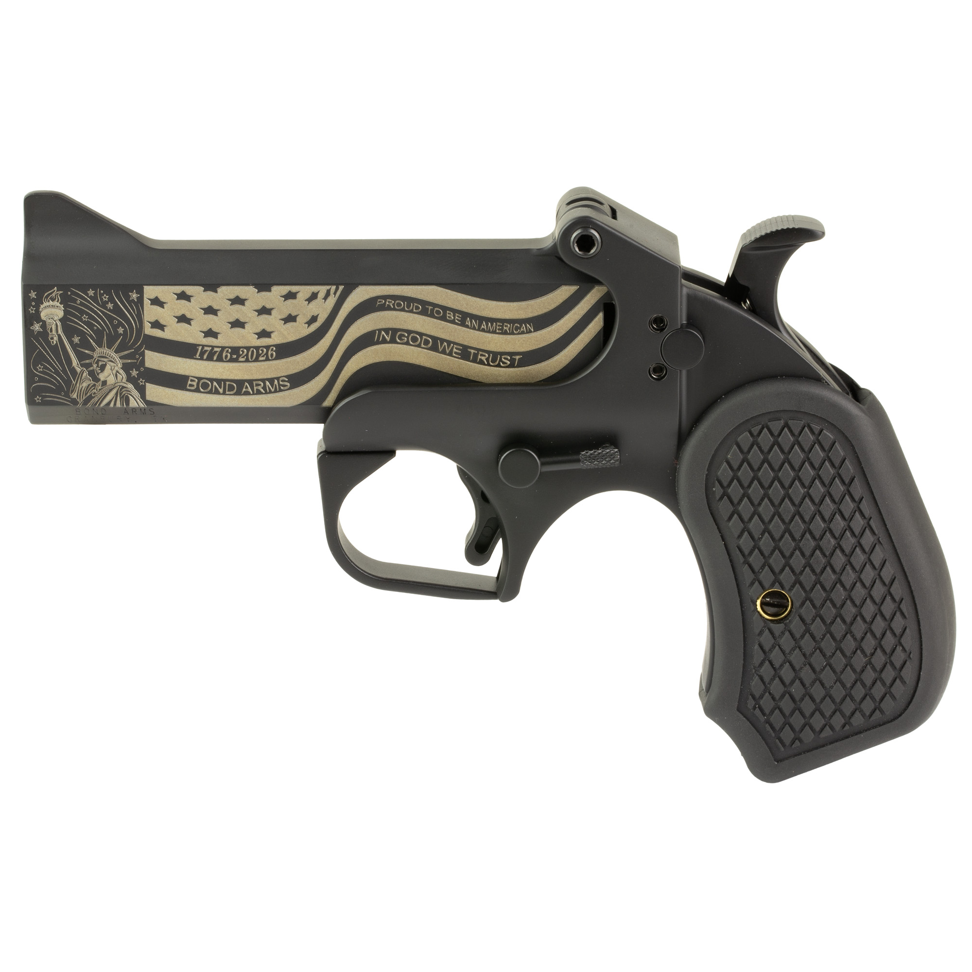 Bond Arms 250TH 45/410 4.25 Black Cerakote Derringer
