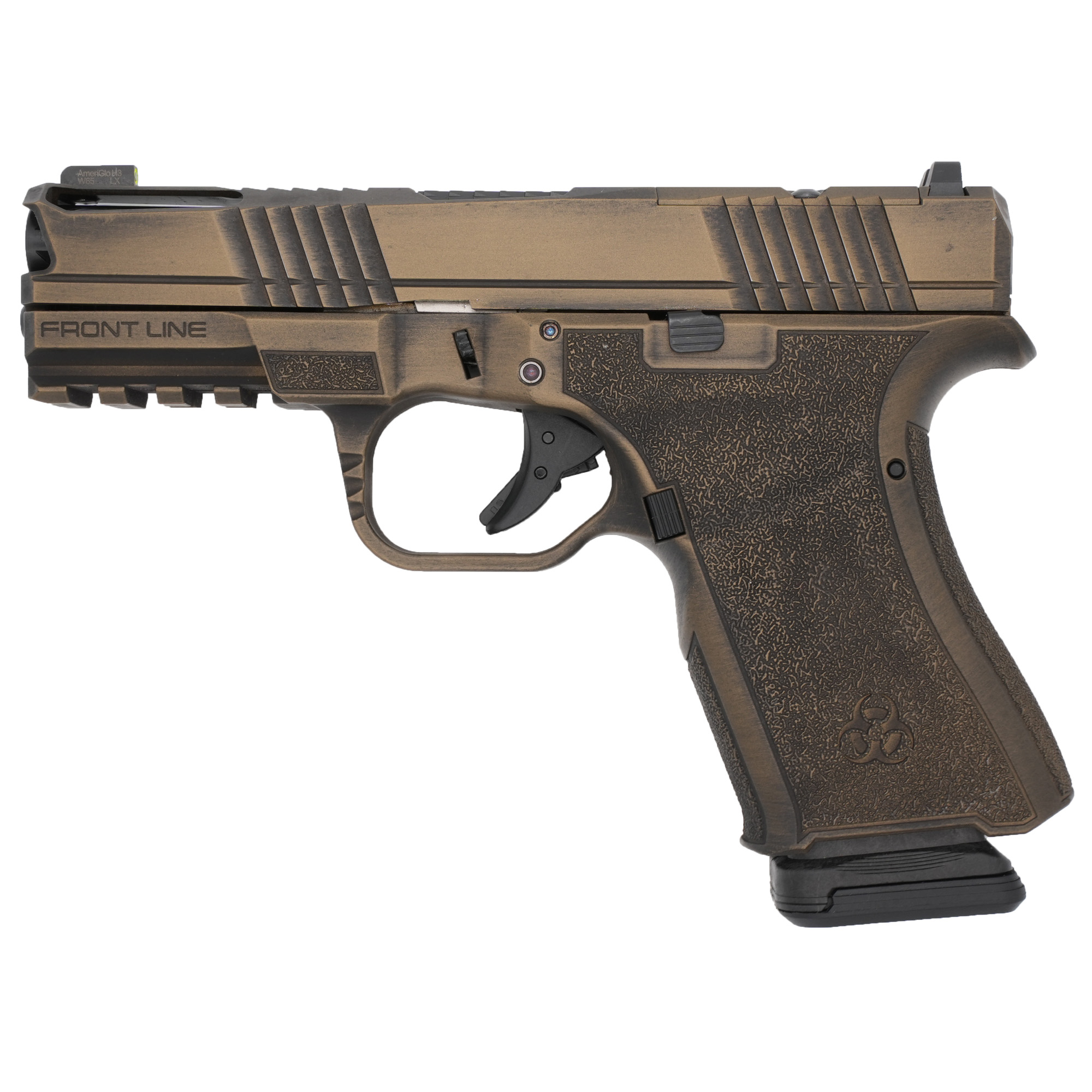 Black Rain Frontline+ 9MM 15+1 Burnt Bronze Battleworn
