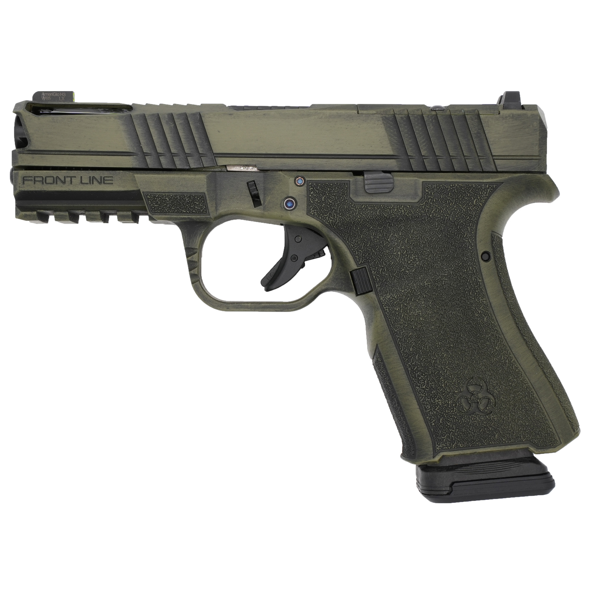 Black Rain Ordnance Frontline+ 9MM 15+1 Bazooka Green