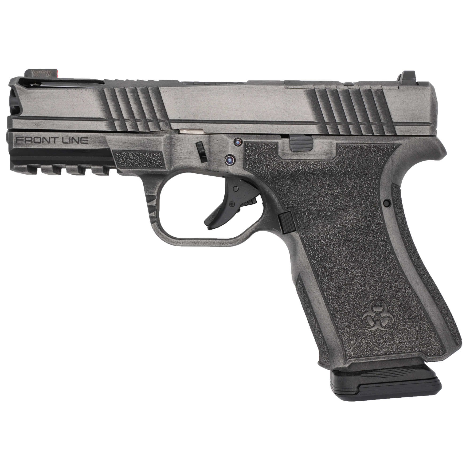 Black Rain Ordnance Frontline+ 9MM 4 15+1 Gun Metal Gray