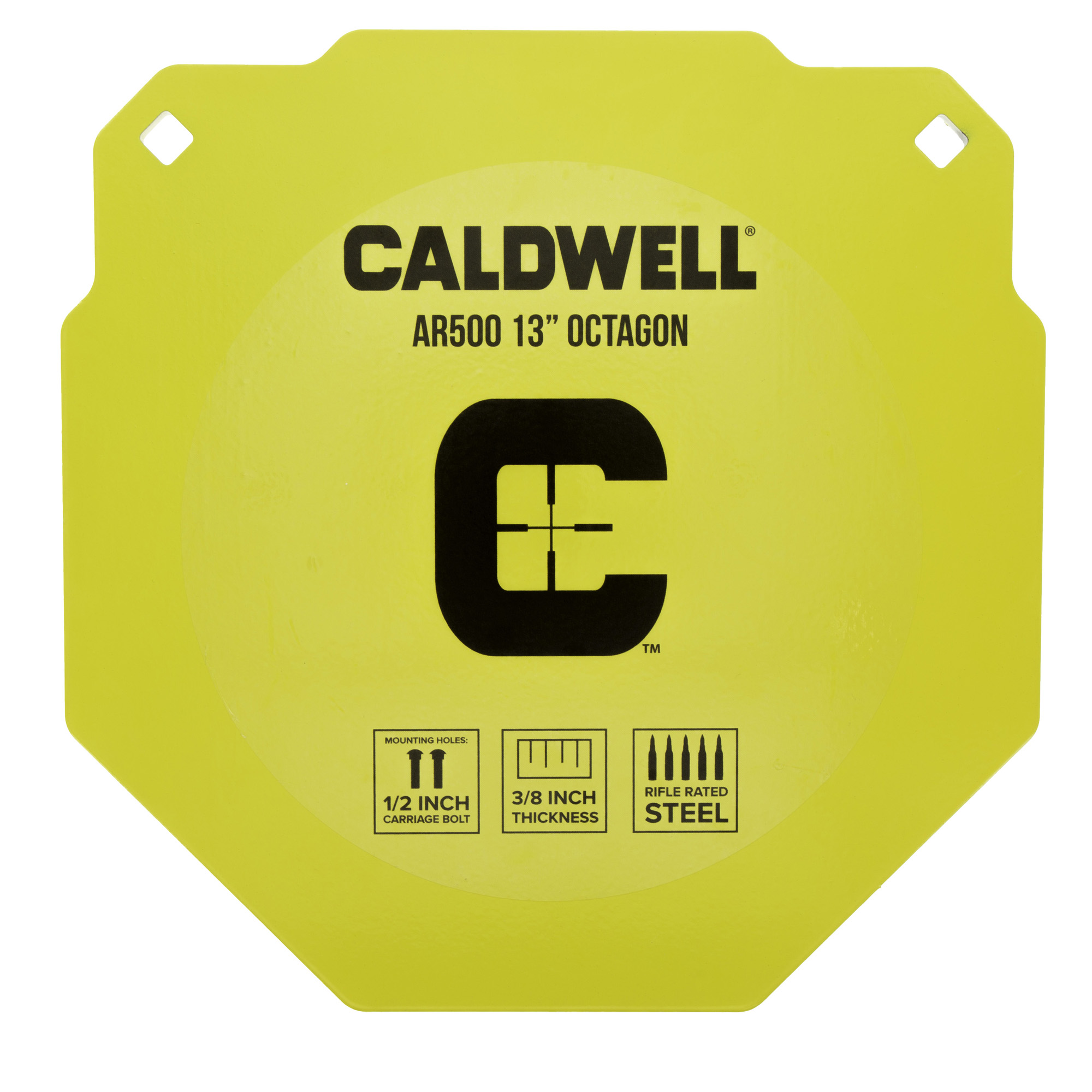 Caldwell AR500 13 Inch Octagon Target Plates