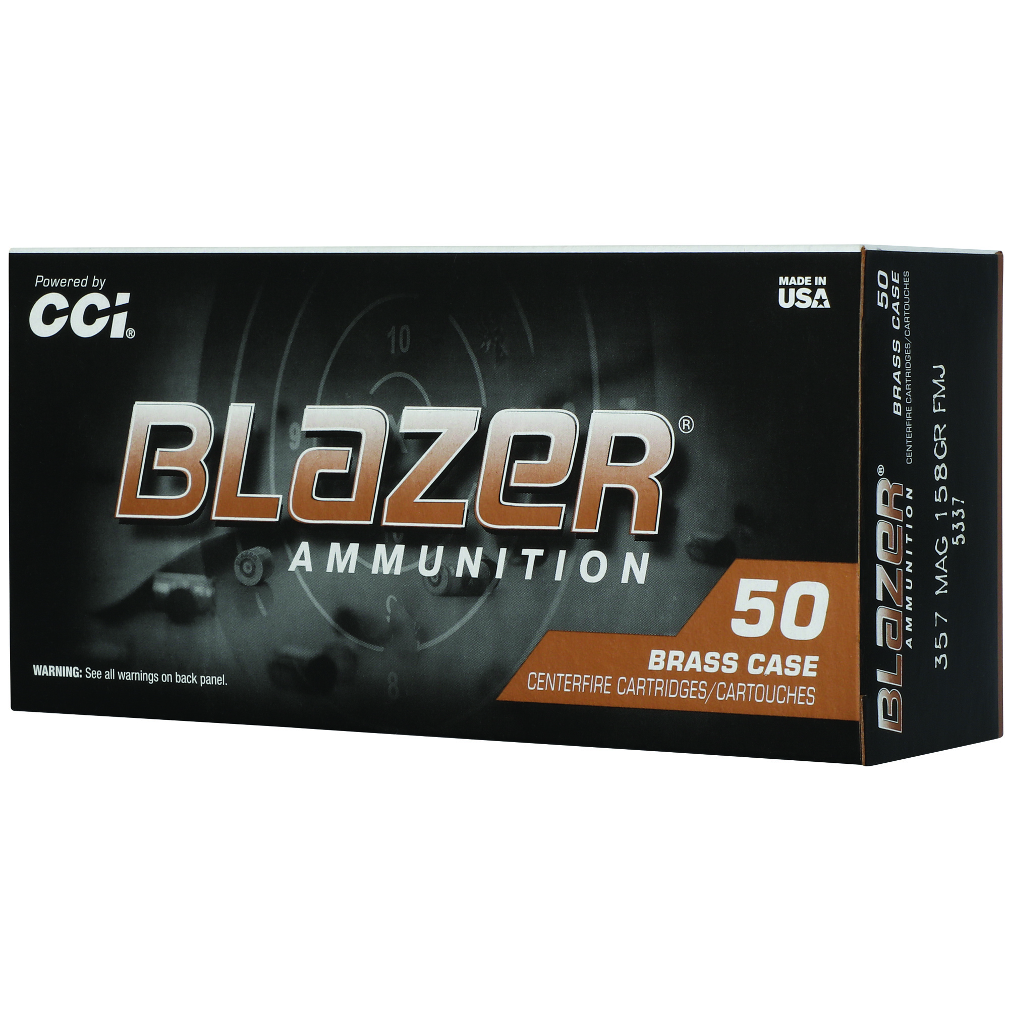 Cci Blazer Brass 357 158 Fmj 50/20