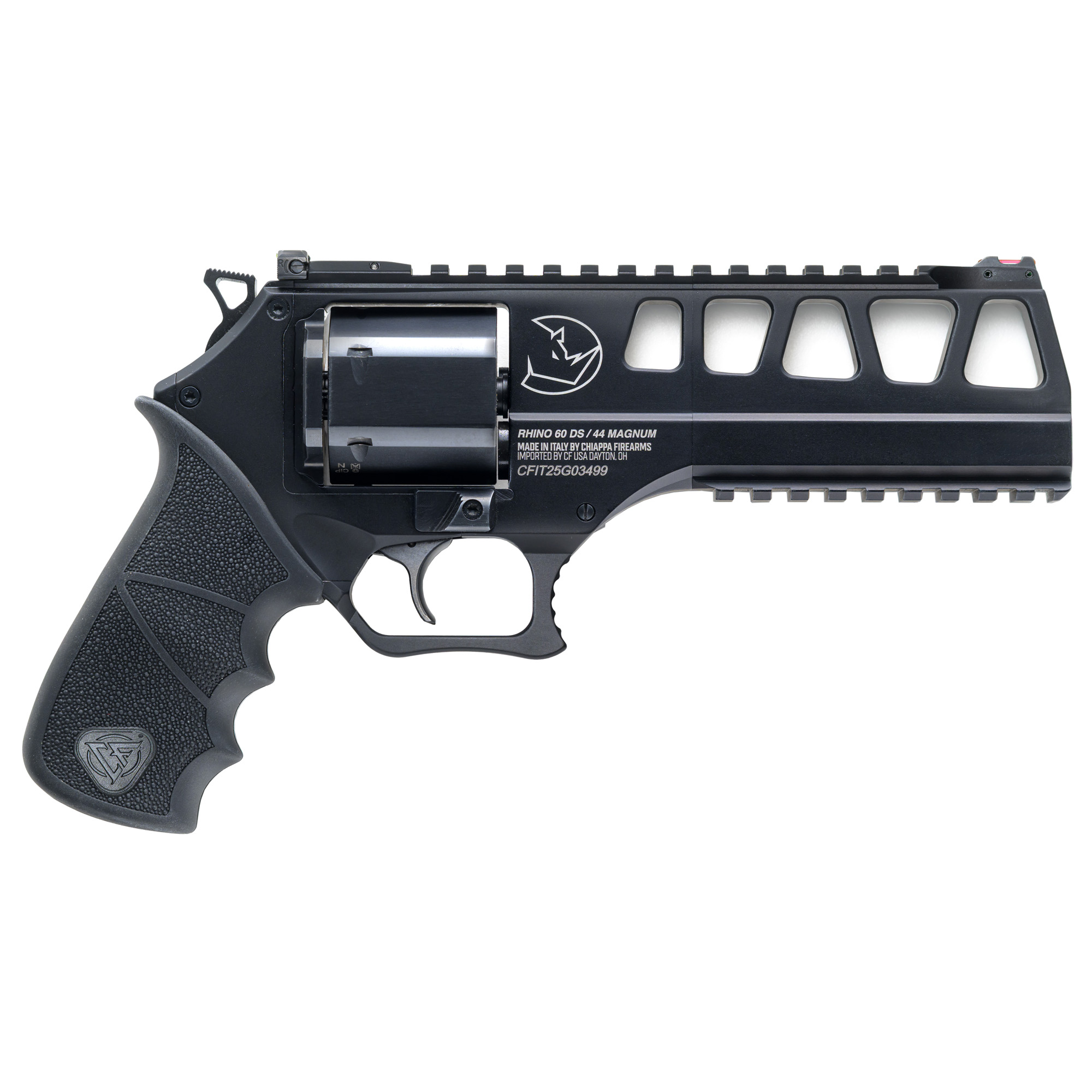 Chiappa Rhino 60DS 44MAG 6 Revolver Black 6RD - Image 2