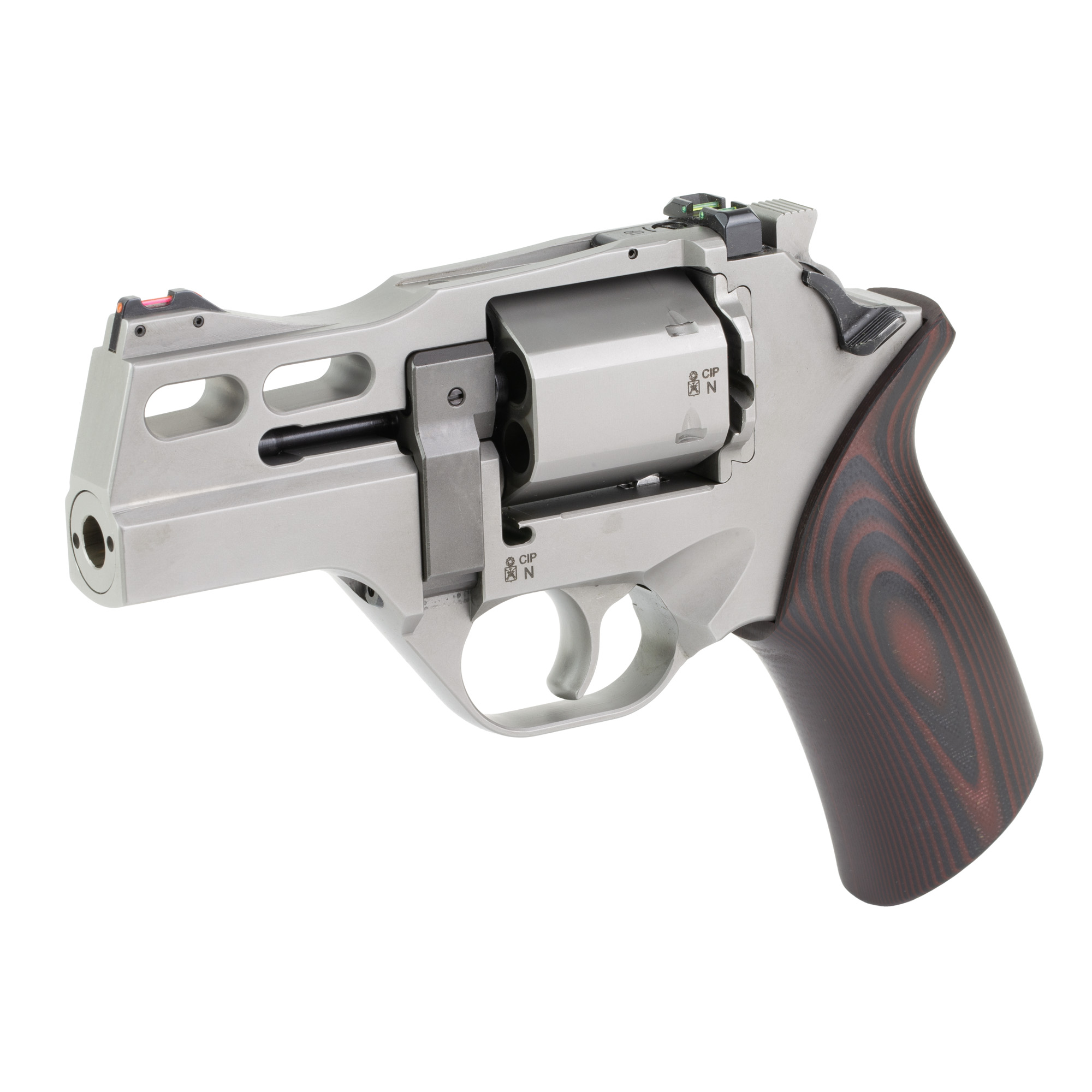 Chiappa Rhino 30DSX 357MAG 3 Stainless Steel 6RD G10 Grips - Image 3