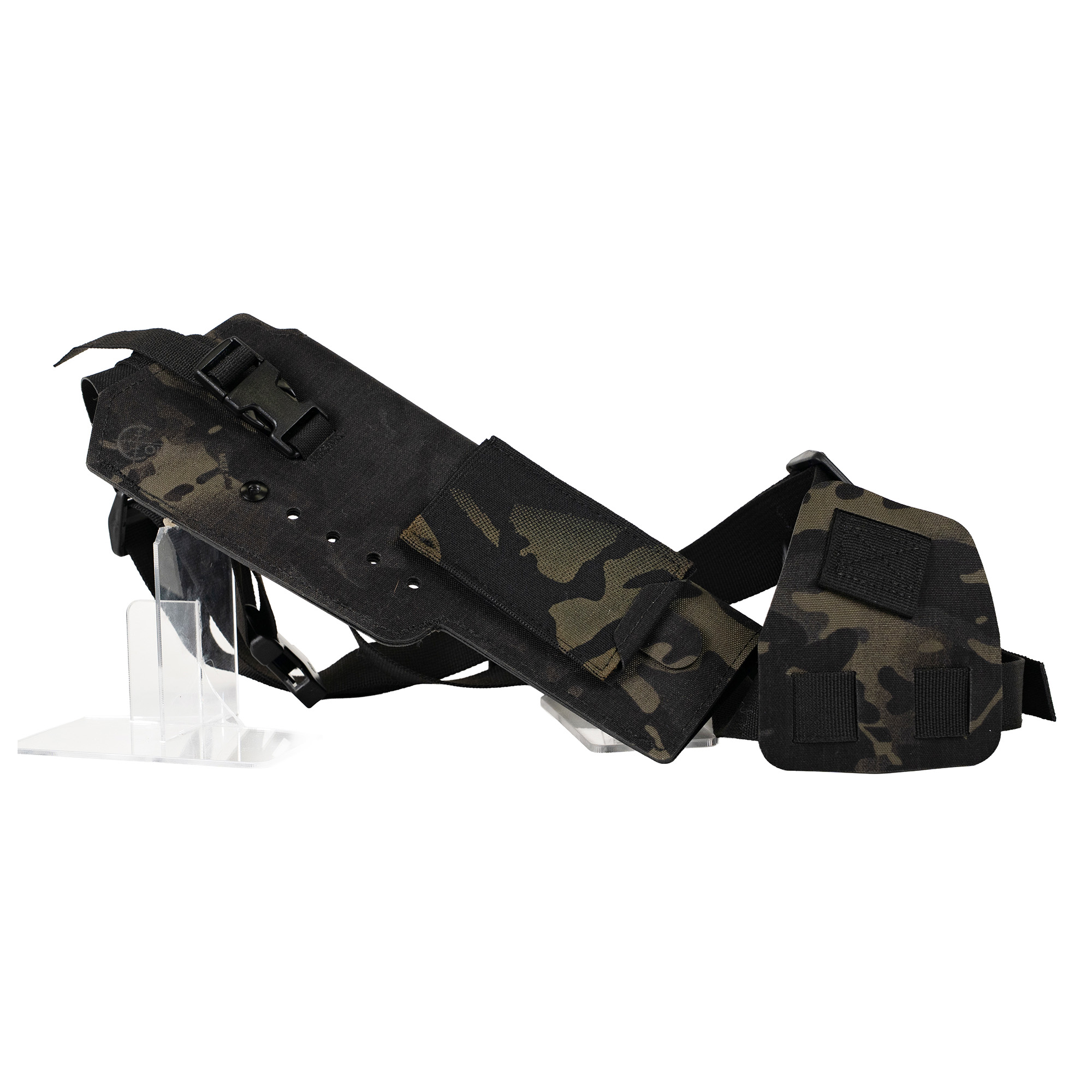 Cole-tac VWX109 Varmint Wrangler Xl Pistol Holder Multicam Black Right Hand