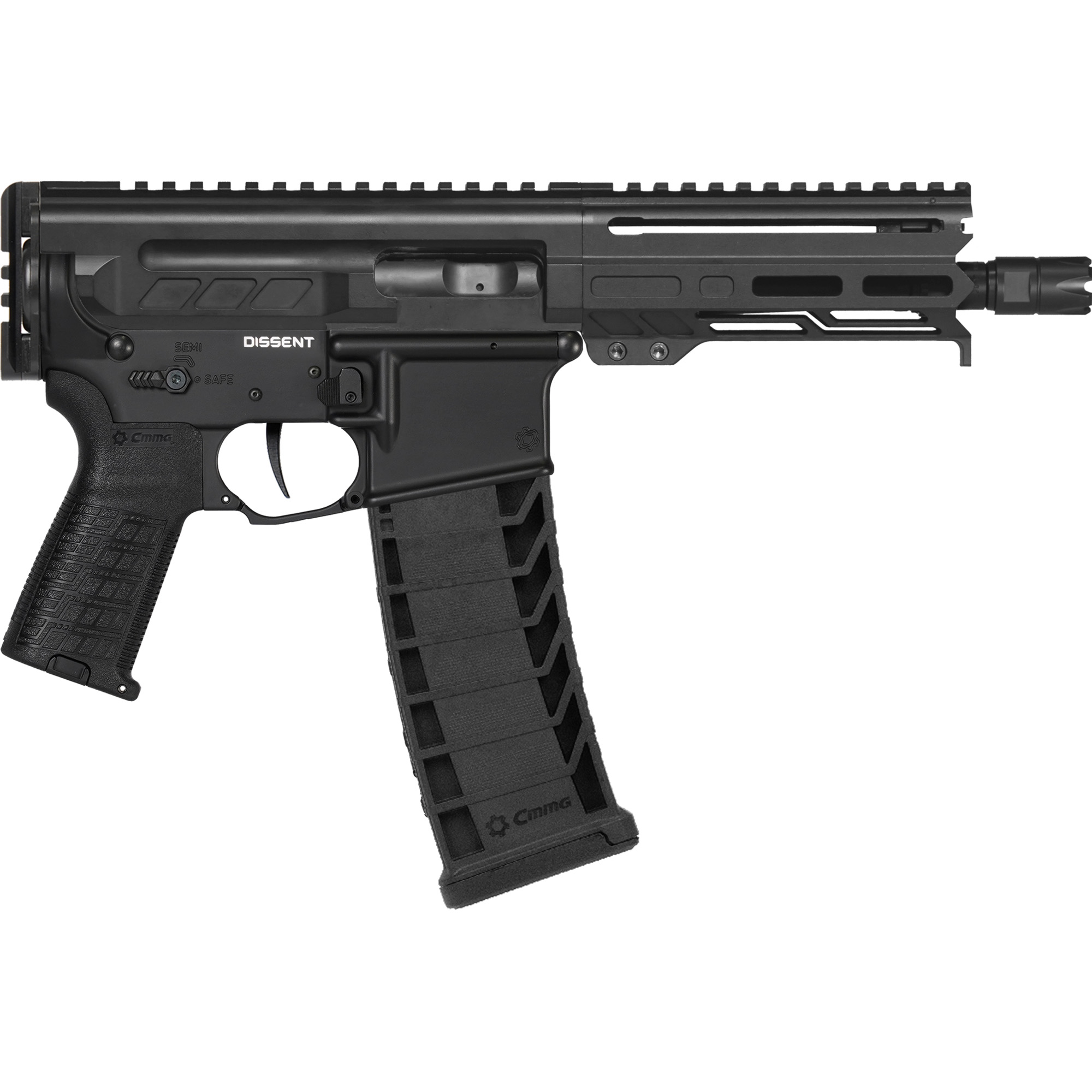Cmmg Dissent MK4 9MM 33+1 6.5 Black