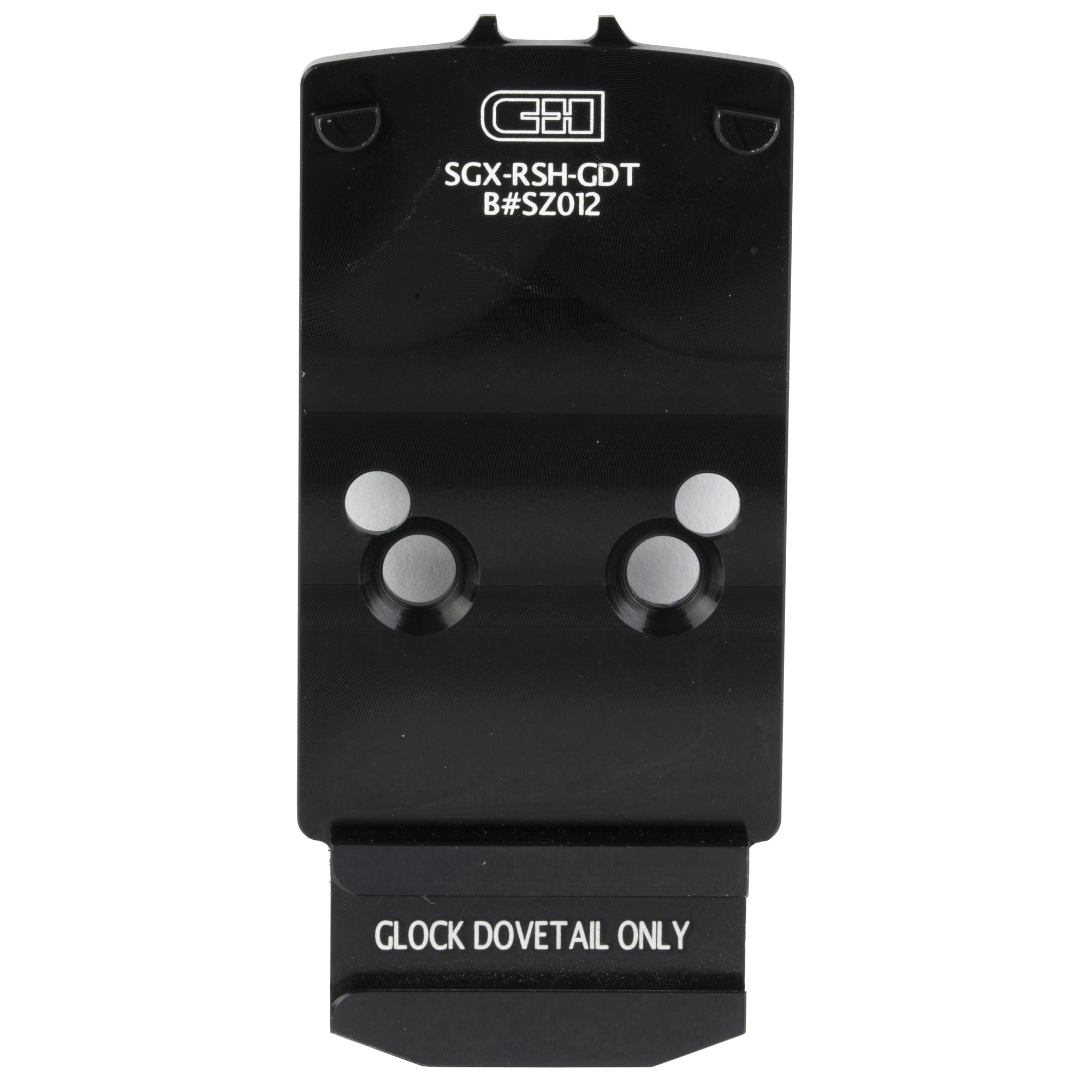 C&h Precision Sig P320 Rmr Optic Mount Black Anodized