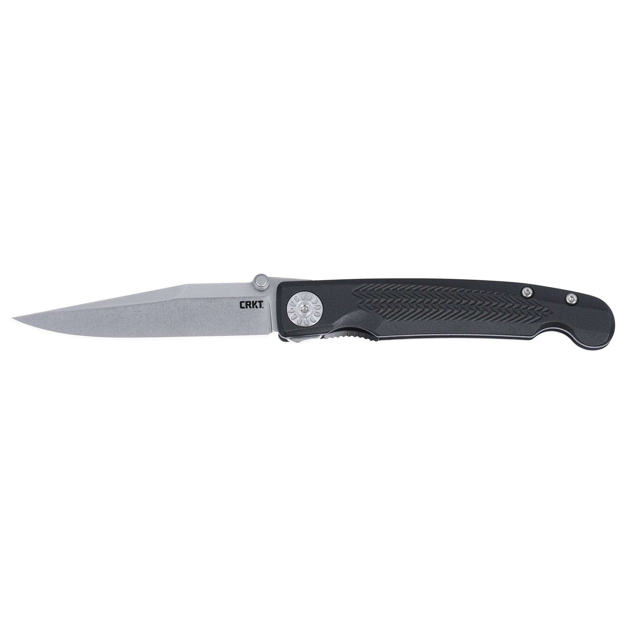 Crkt Fidus Folding Knife 3.22 Plain Edge Black