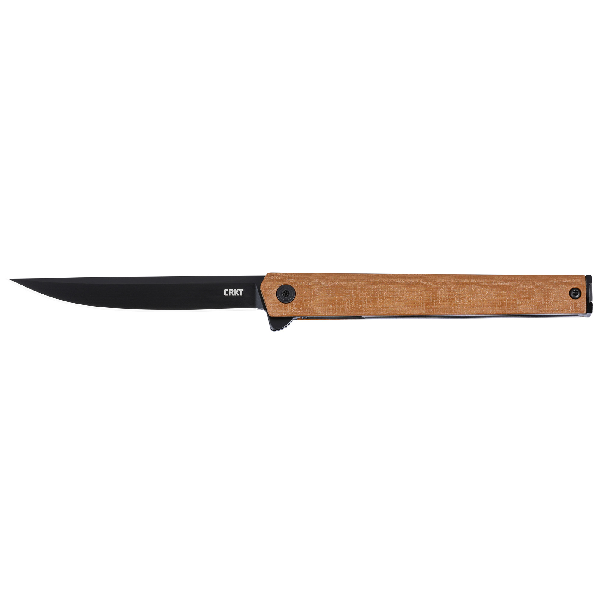Crk Ceo Flipper Clip Point Tan