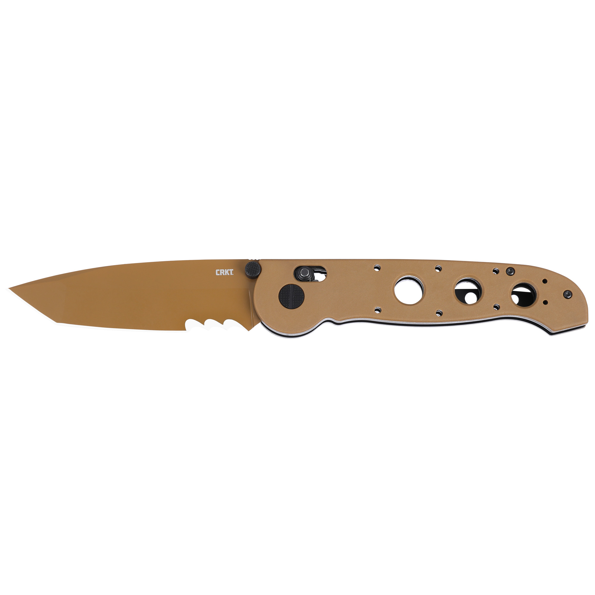 Crkt M16-14XD 3.97 Folding Tanto Knife Desert Tan