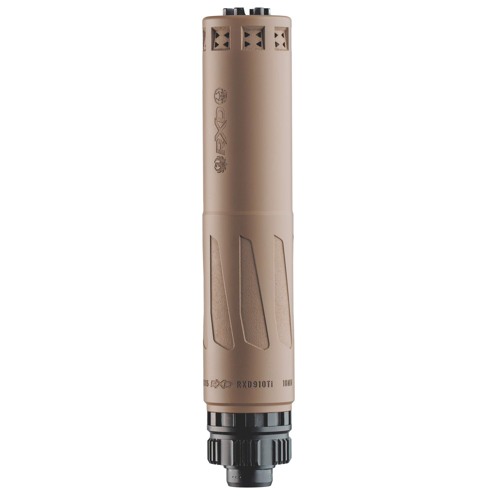 Dead Air RXD910Ti 9MM/10MM Suppressor FDE