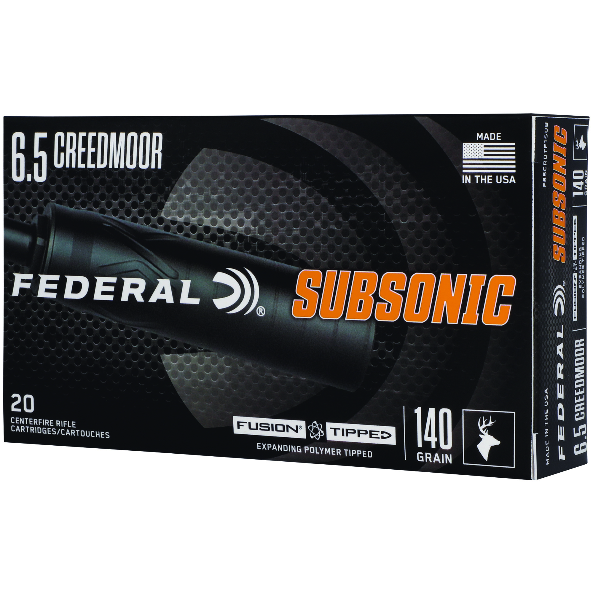 Federal Fusion 6.5 Creedmoor 140 Grain