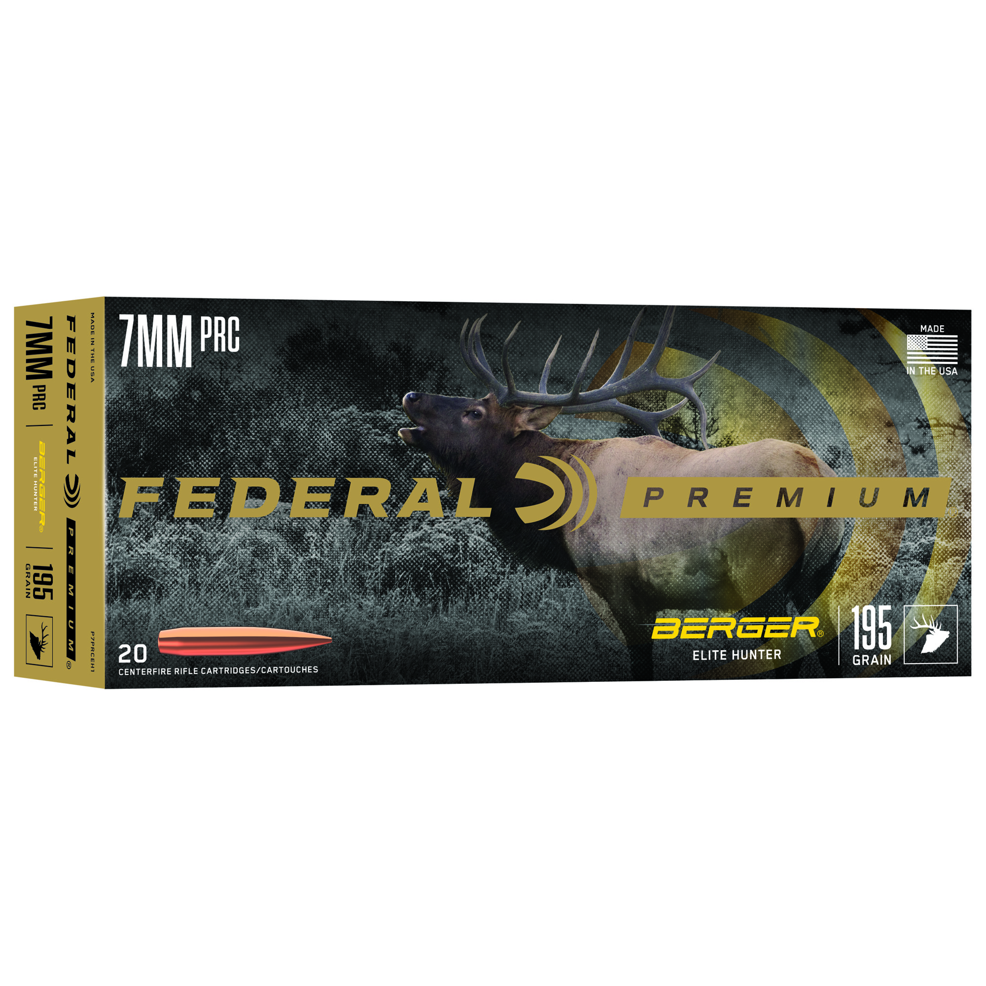 Federal P7PRCBH1 7PRC 195 Elite Hunter 20/10