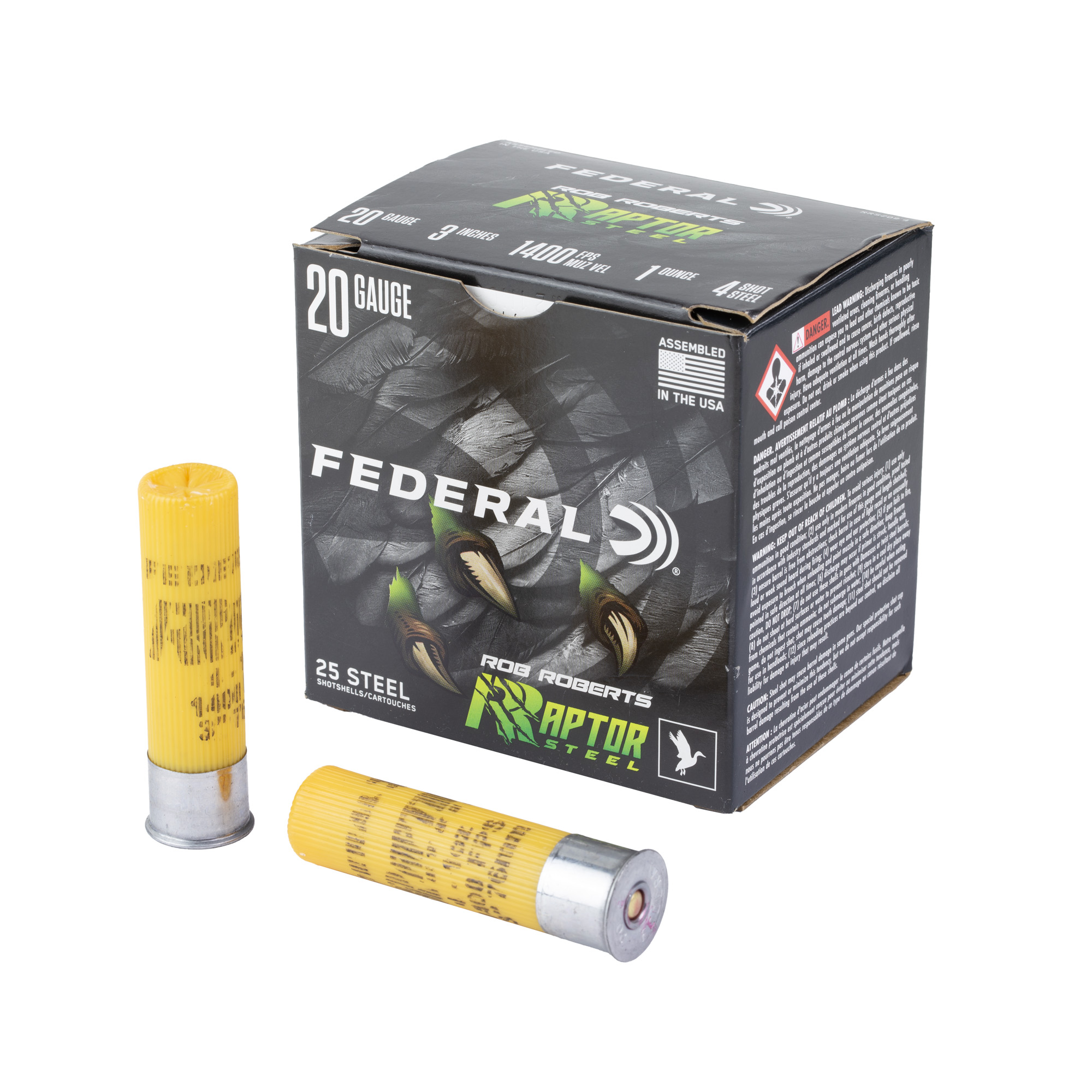 Federal RRS2094 20G 3 1OZ 4 Raptor