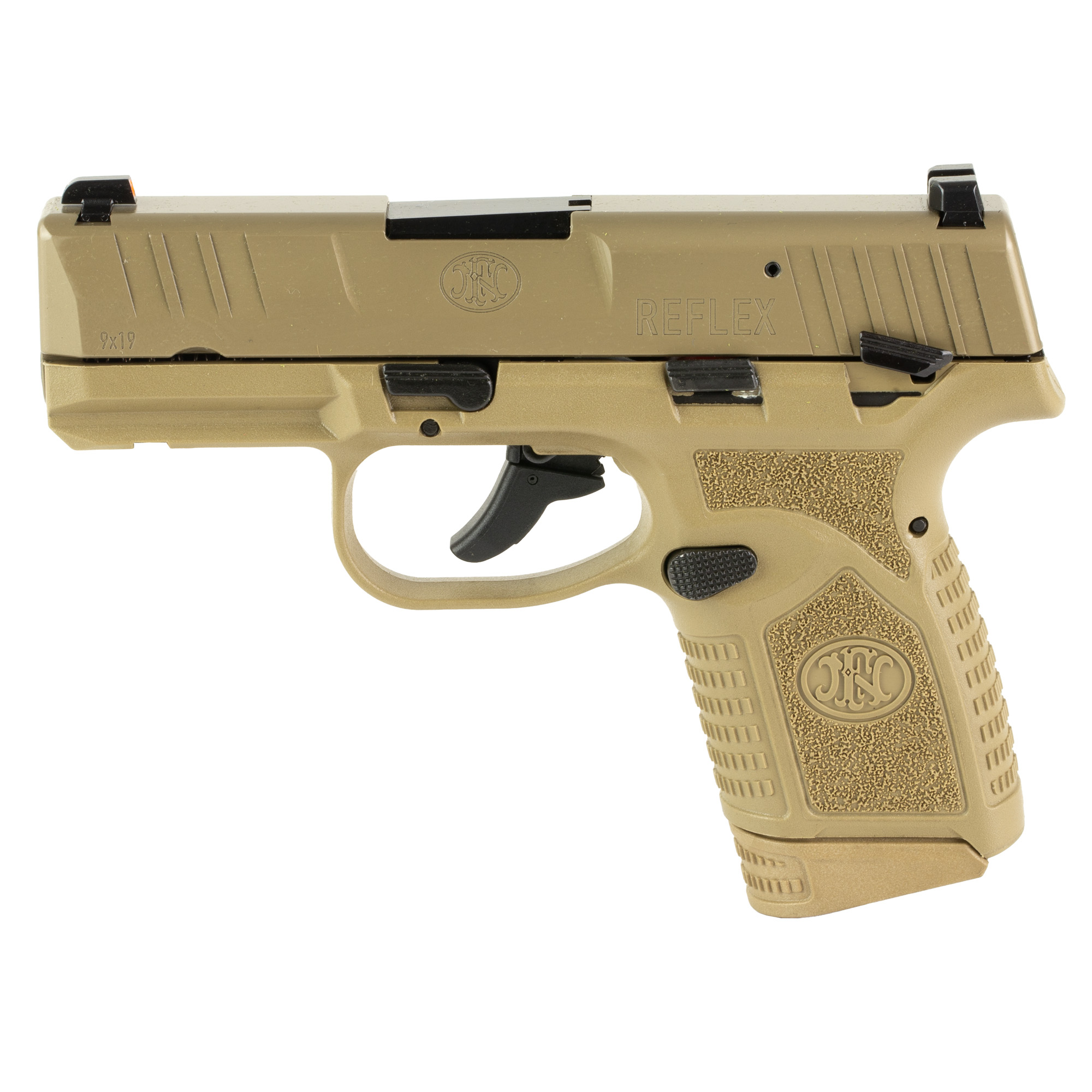 Fnm Reflex 9MM Ms Fde 15RD
