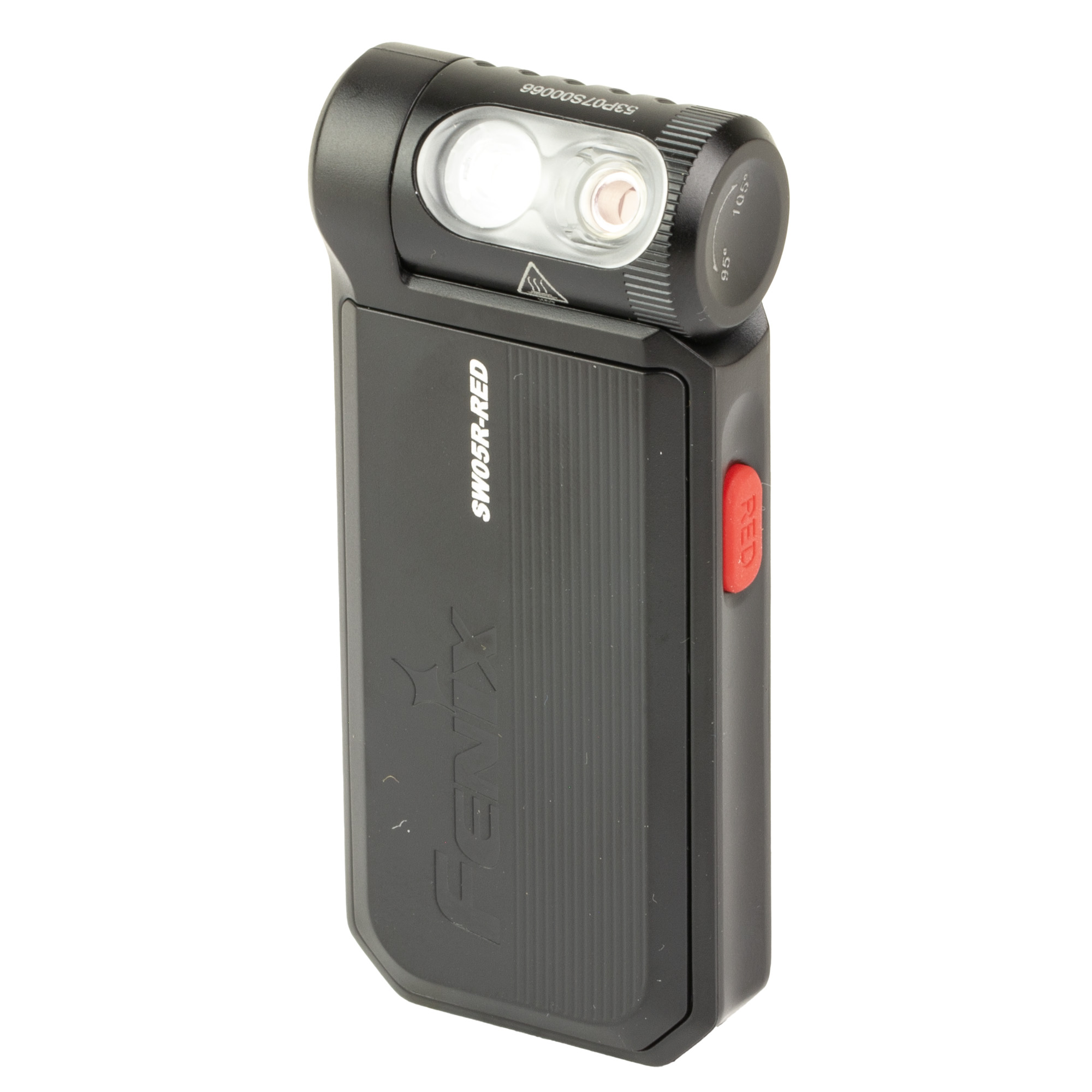 Fenix SW05R 150 Lumen Flashlight With Red Light - Black