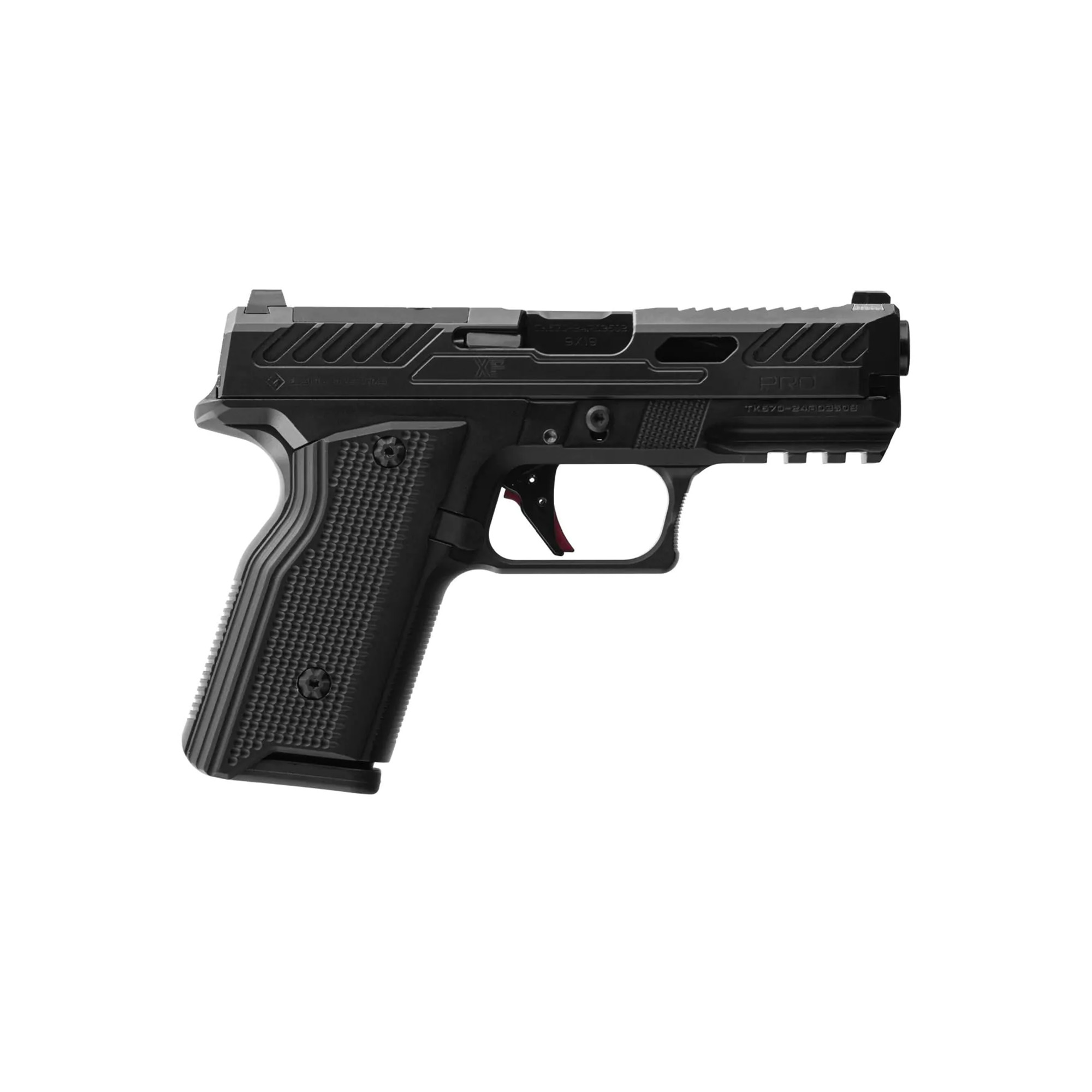 Fusion XF-9 Pro 9MM 4 10RD Black Optics Cut - Image 2