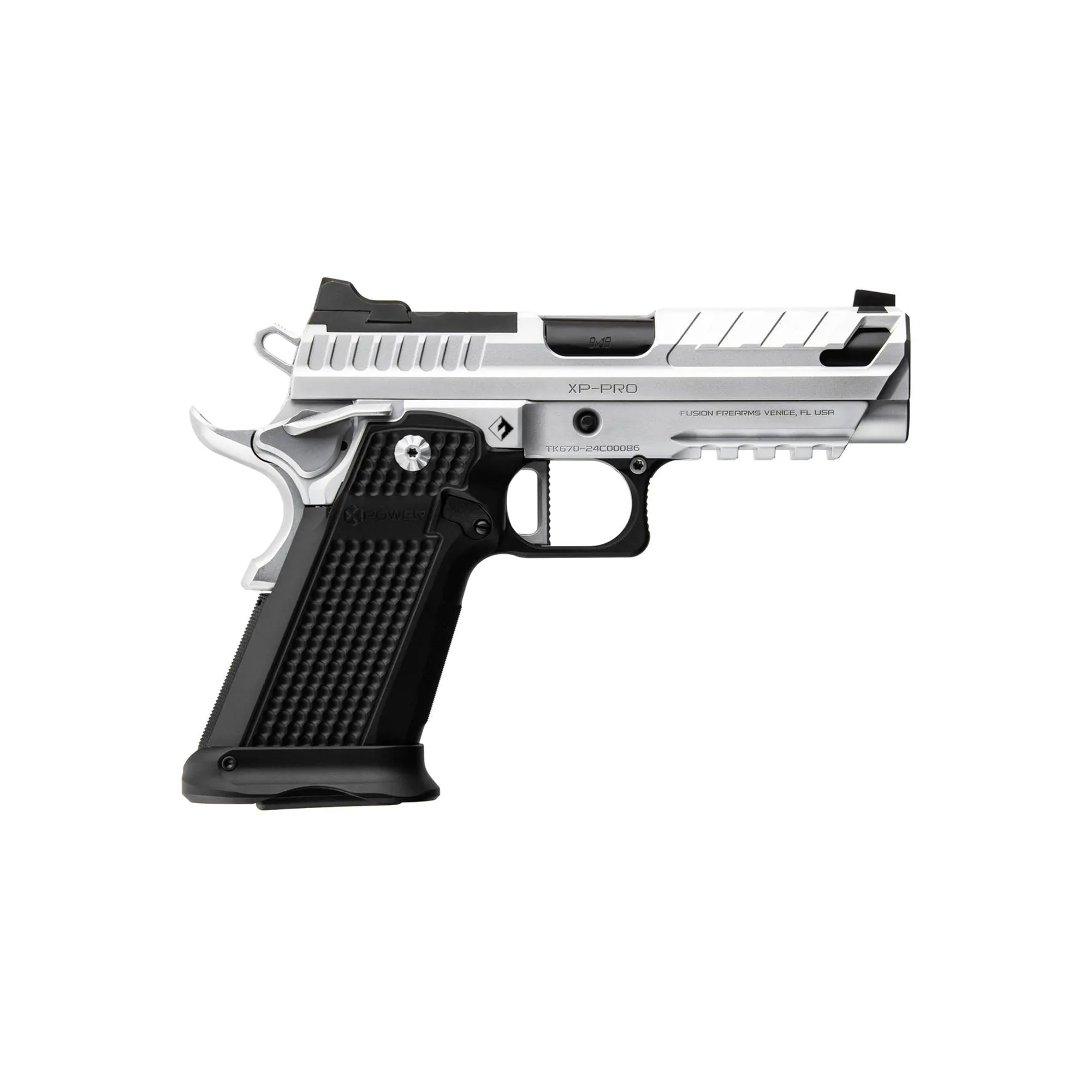 Fusion Xp Pro 9MM 10RD Chrome With 2 Mags - Image 2
