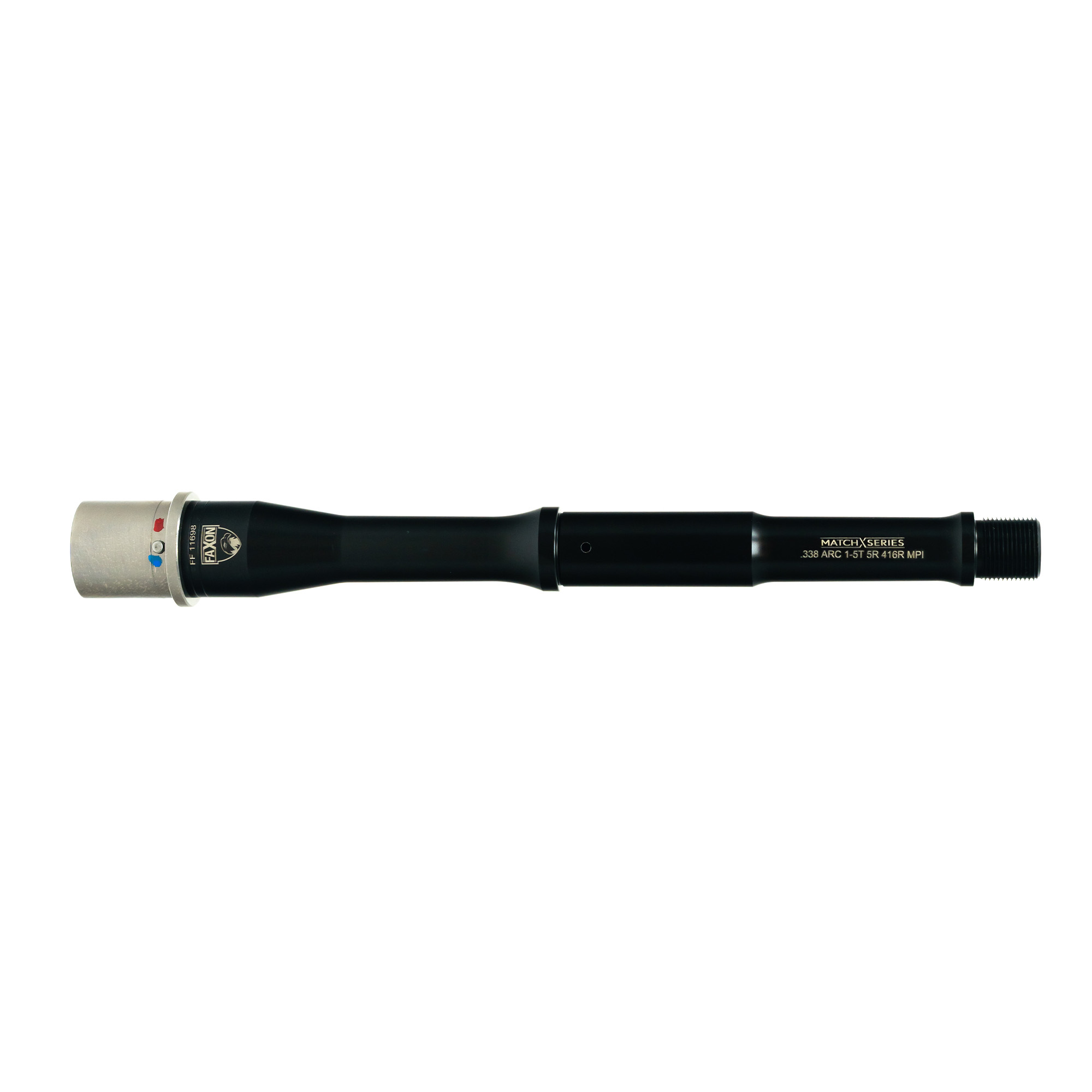 Faxon Match Barrel 338 Arc 9 Gunner Profile Black