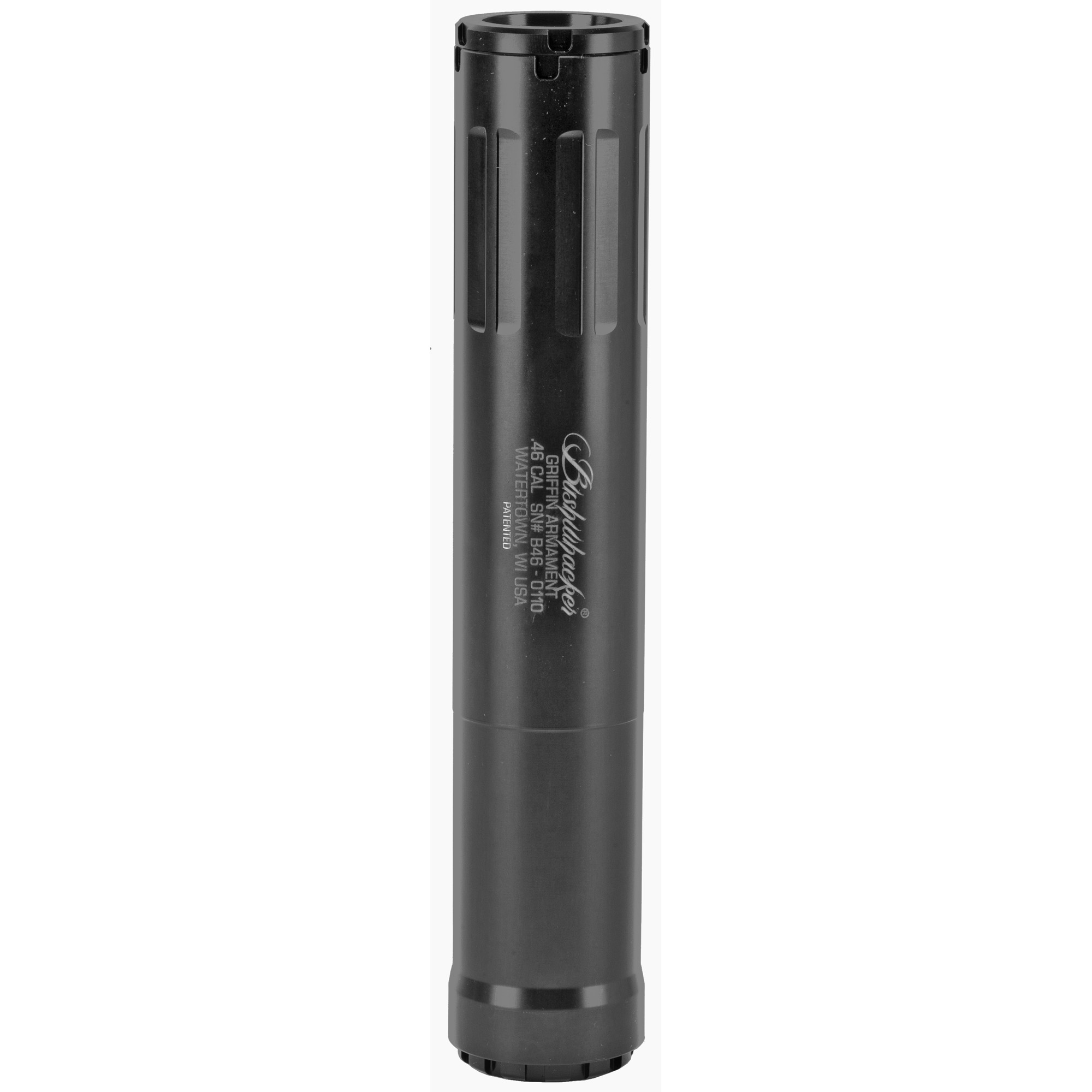 Griffin Bushwacker 46CAL Modular Suppressor Black