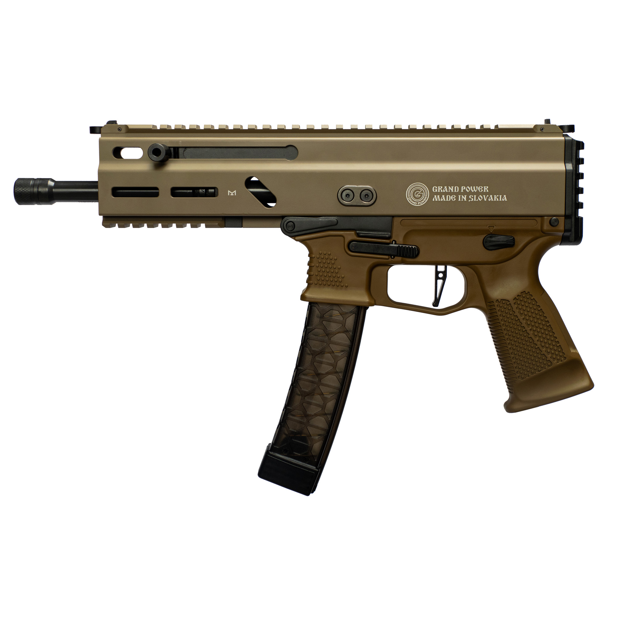 Grand Power Stribog SP9A1 9MM 30+1 Fde