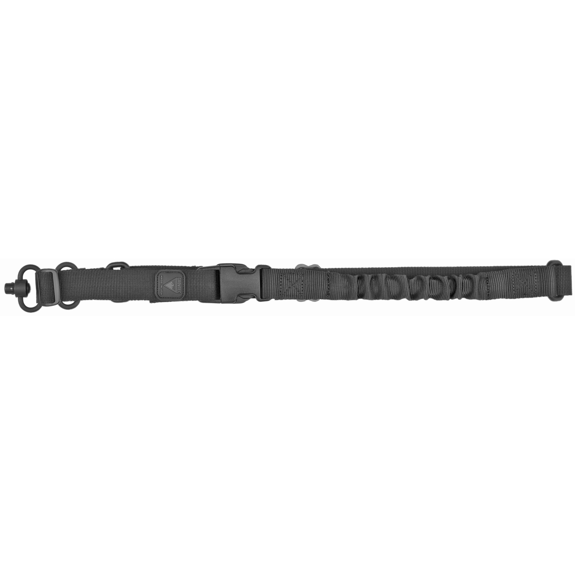 Grovtec Qs 2-POINT Sentry Sling With Push Button Swivels - Black