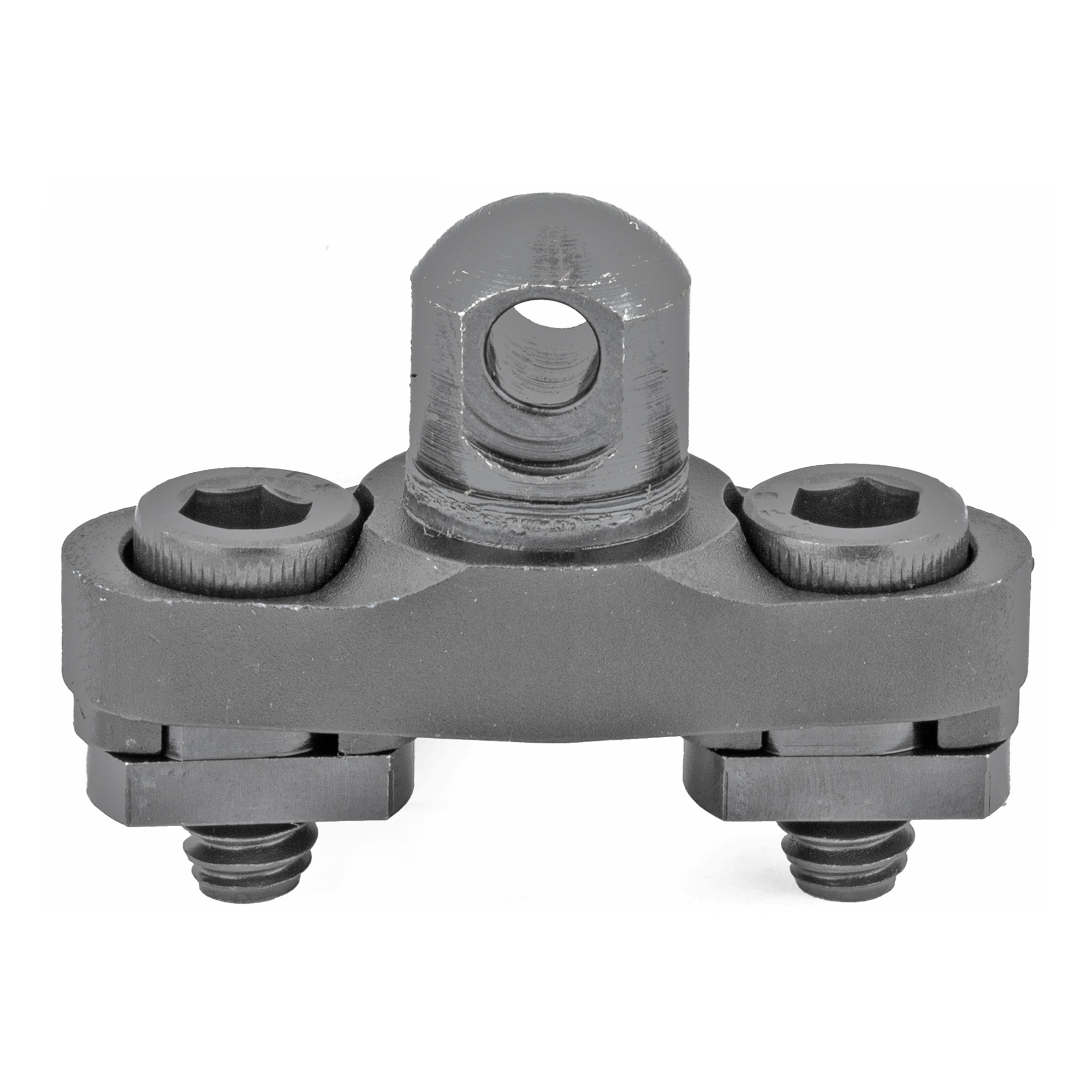 Grovtec M-lok Flanged Stud Mount Black Aluminum