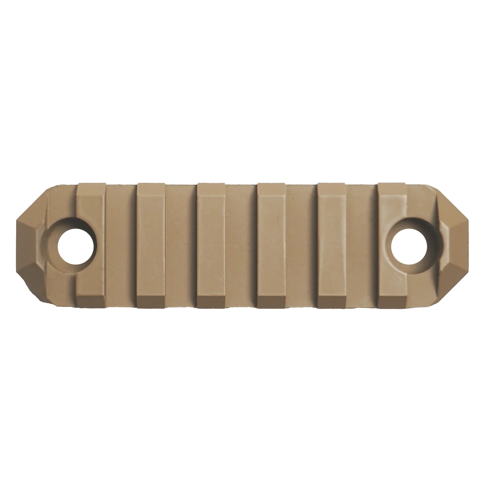 Grovtec 7 Slot M-lok Rail Section Coyote Tan Cerakote