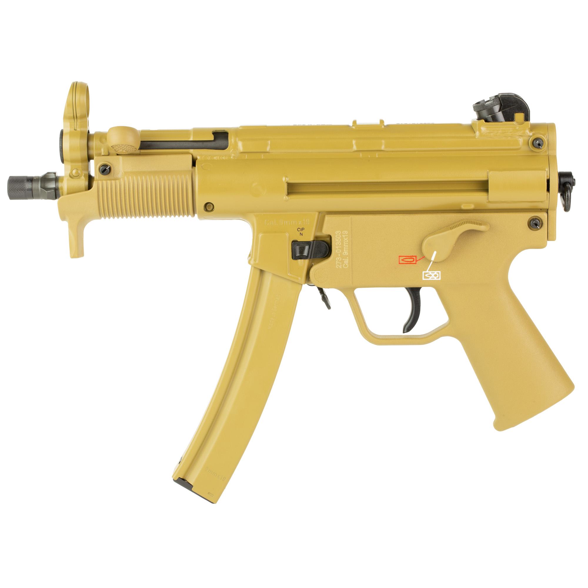 H&k SP5K-PDW 9MM 30+1 Flat Dark Earth
