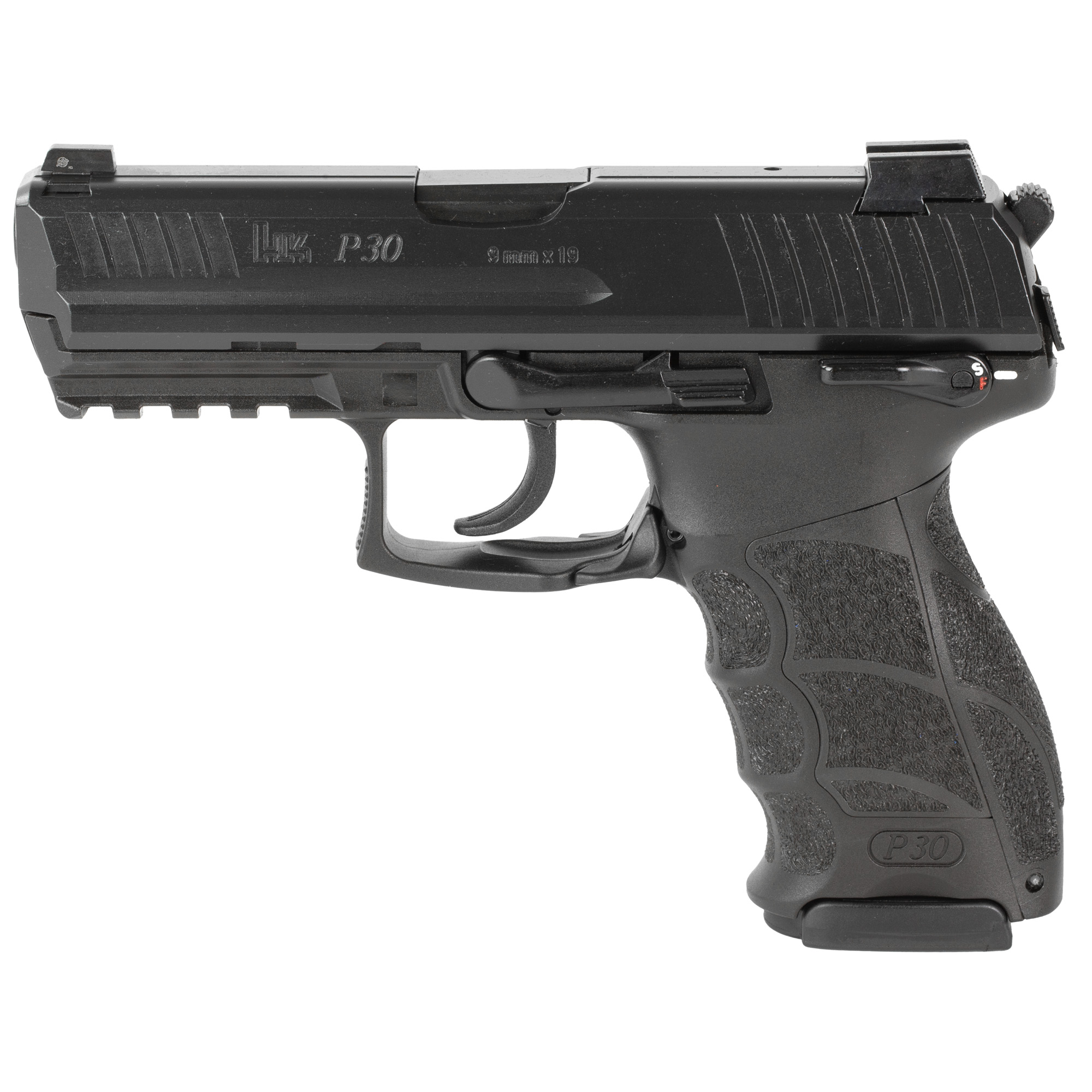 H&k P30 V3 9MM Da B 17/20RD