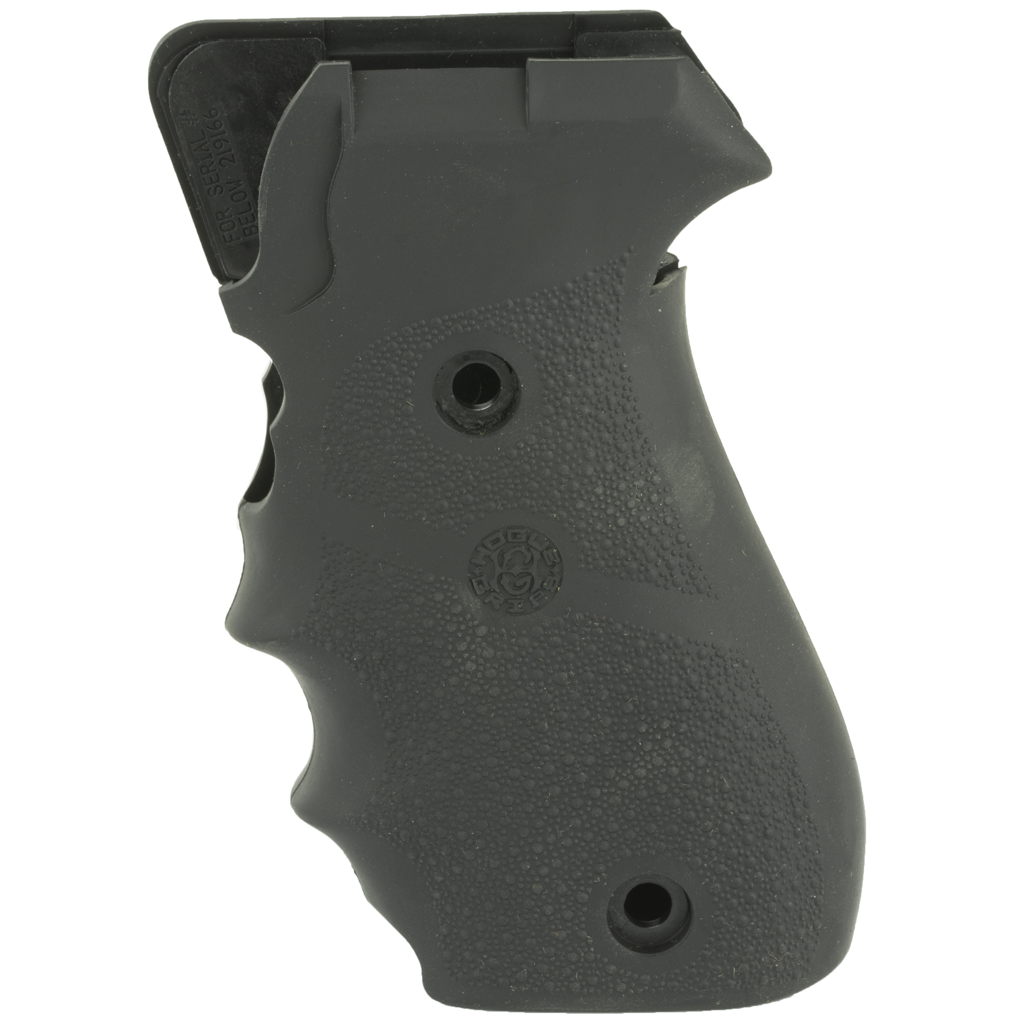 Hogue Rubber Grip Sig P220 American With Finger Grooves Black