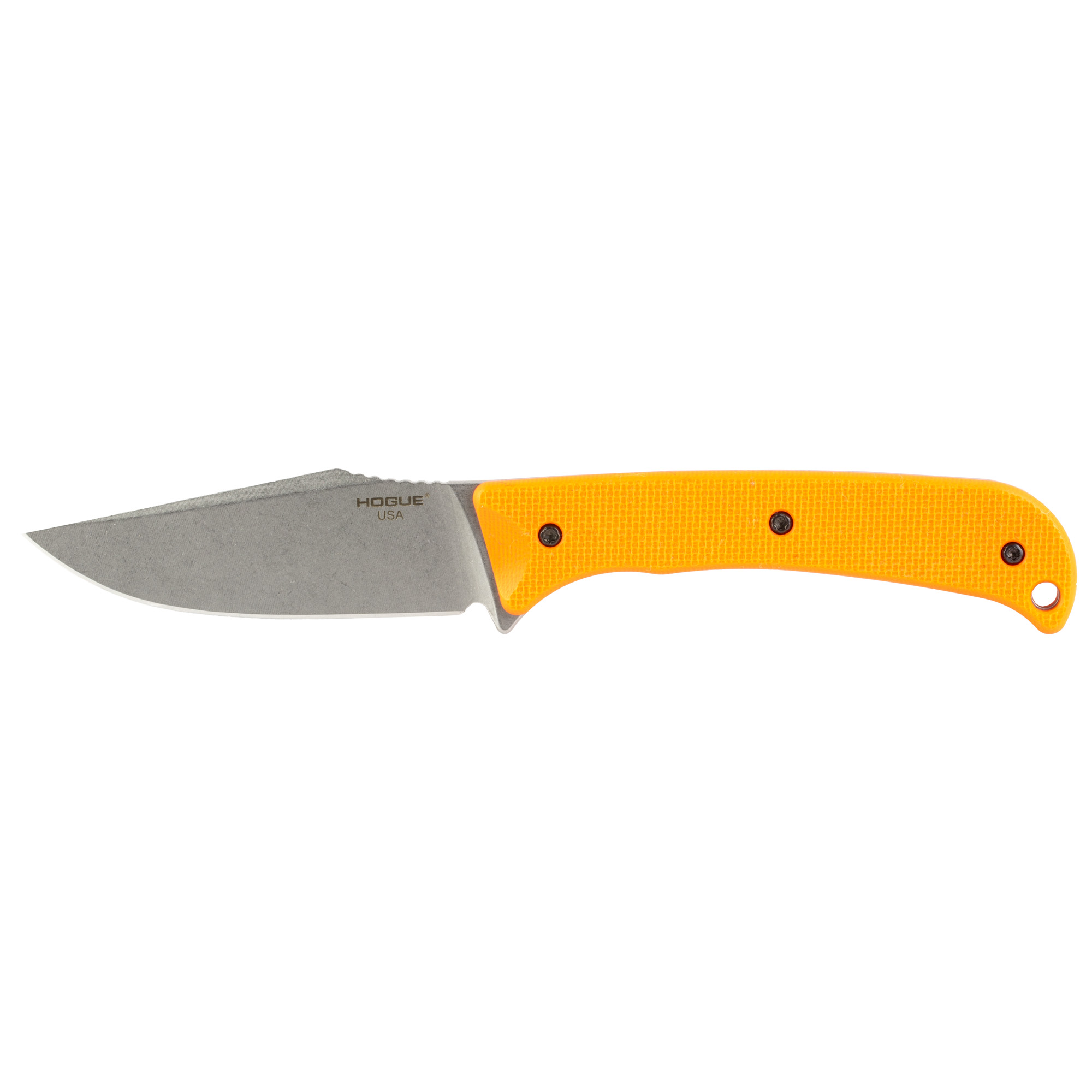 Hogue Extrak 3.3 Fixed Clip Point Knife - Blaze Orange G10