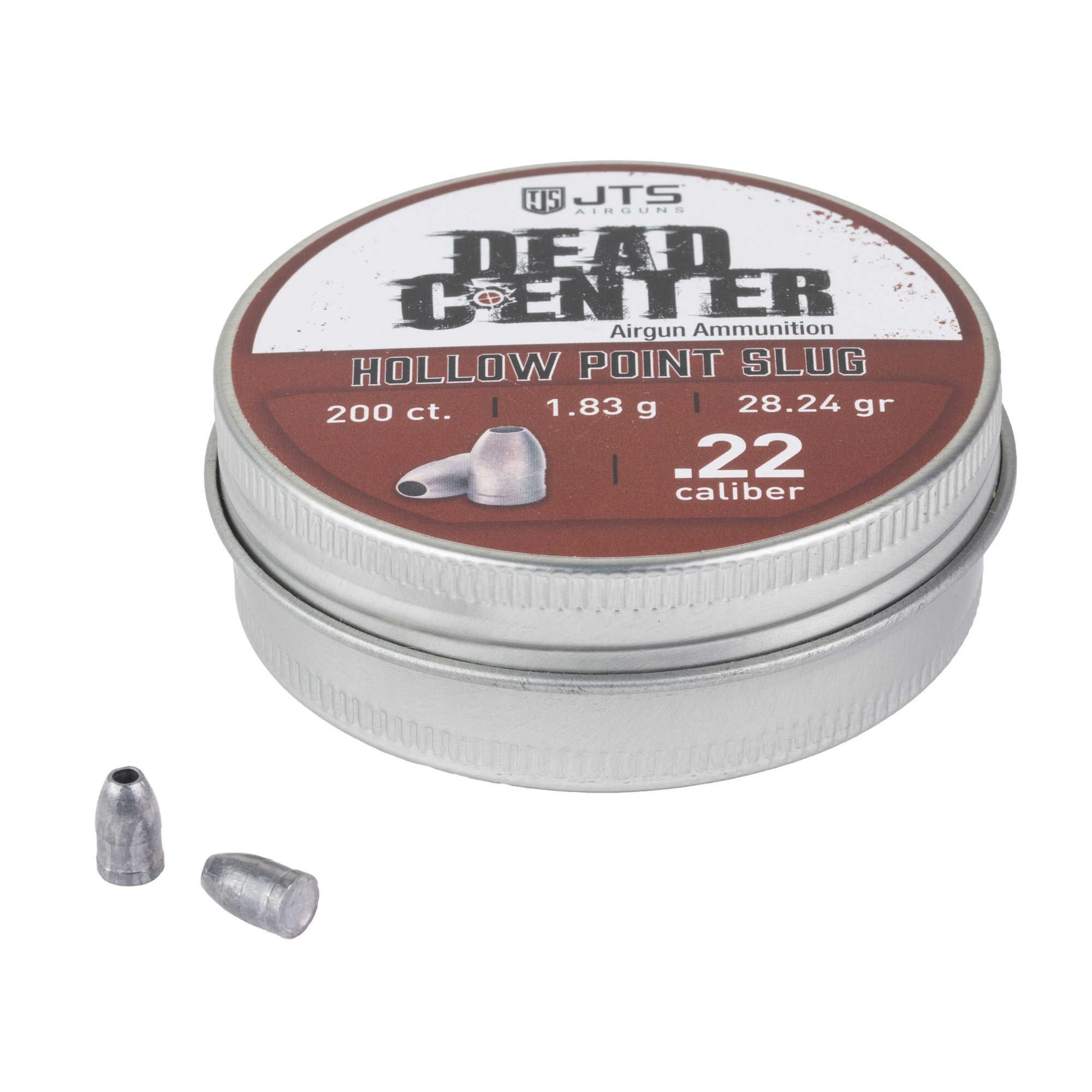 Jts Dead Center Slugs 22 Cal Hollow Point 200CT