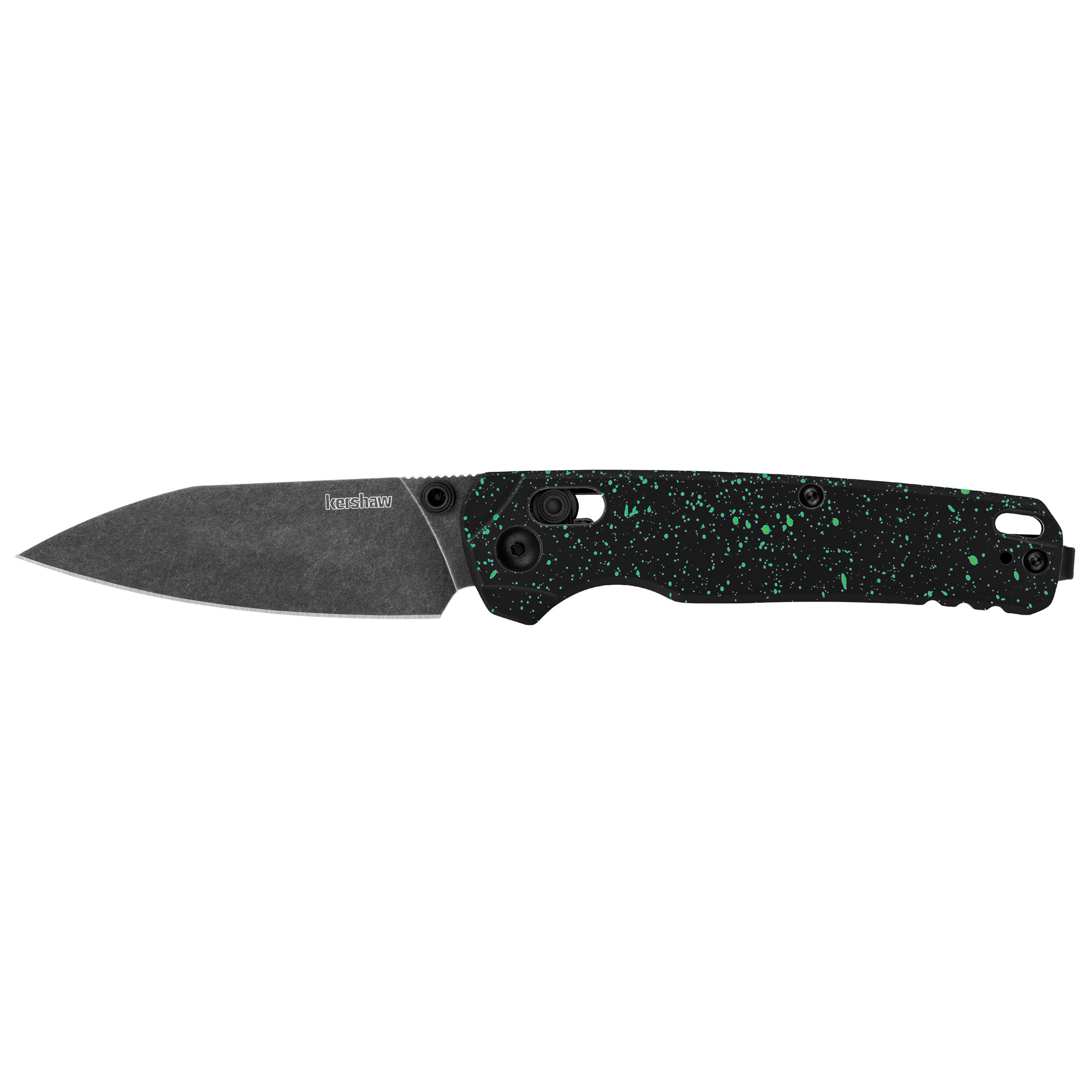 Kershaw Bel Air Folding Knife 3.1 Island Green Splatter