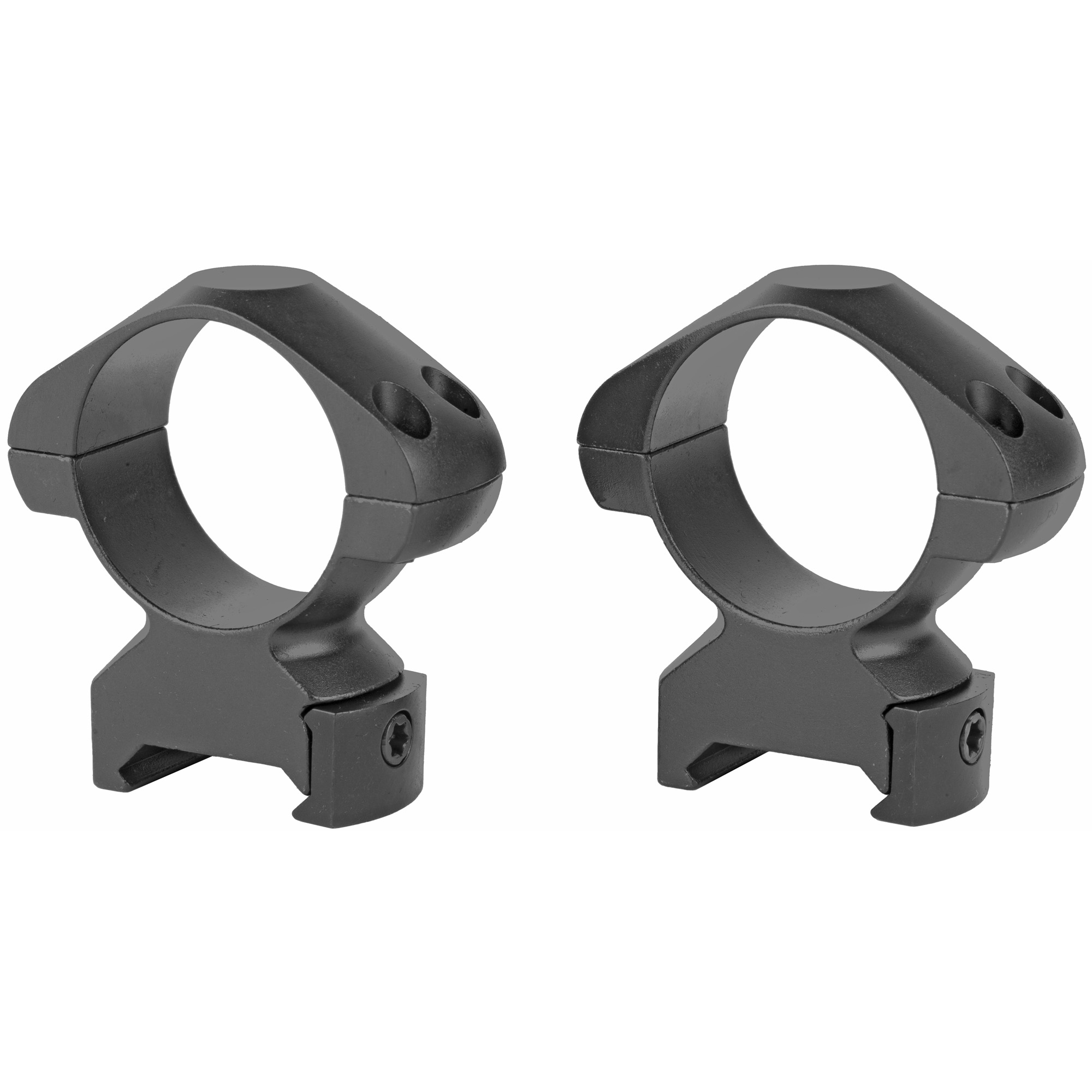 Konus 30MM High Steel Mounting Rings - Matte Black - Image 2