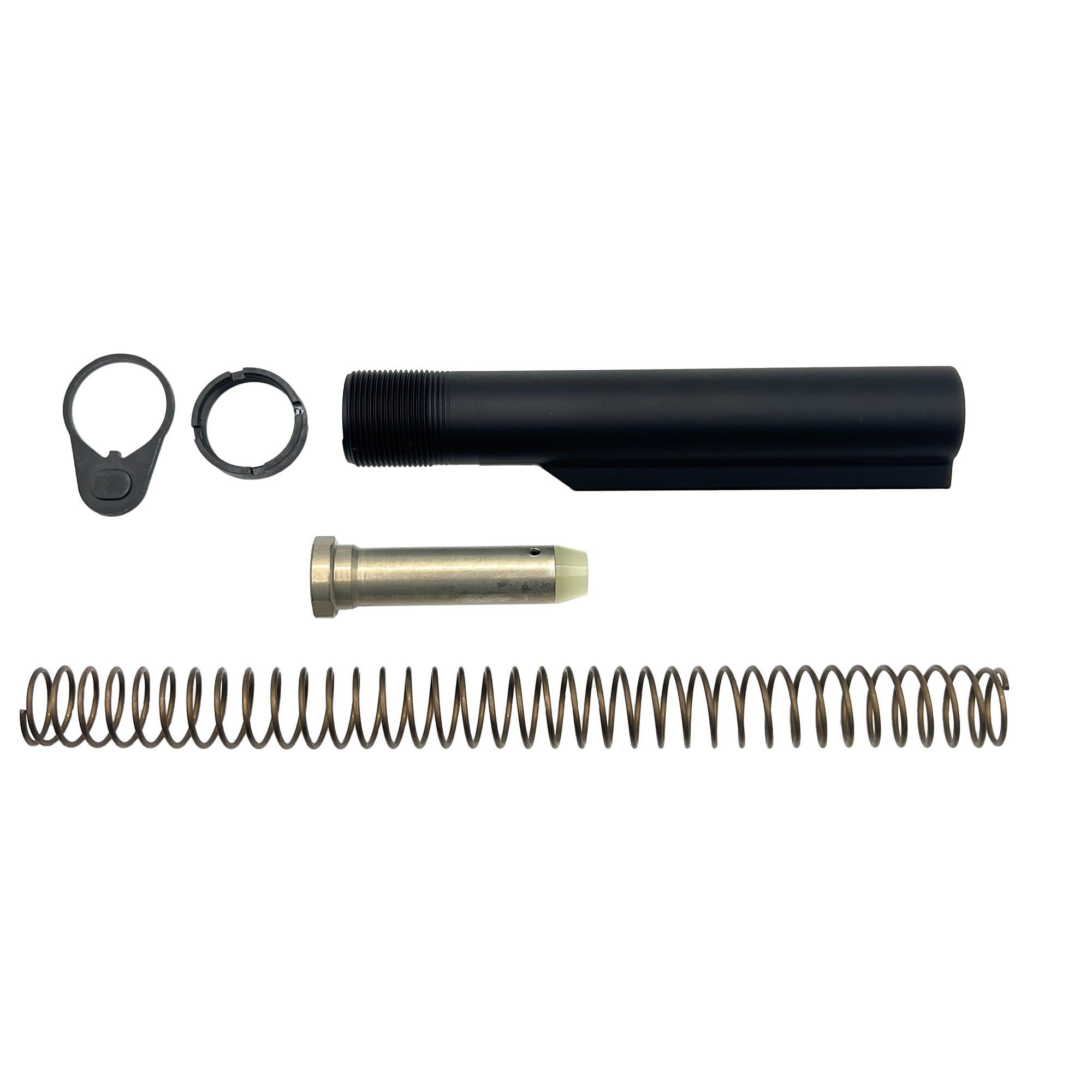 Lbe Ar Buffer Tube Kit H3 Buffer Black