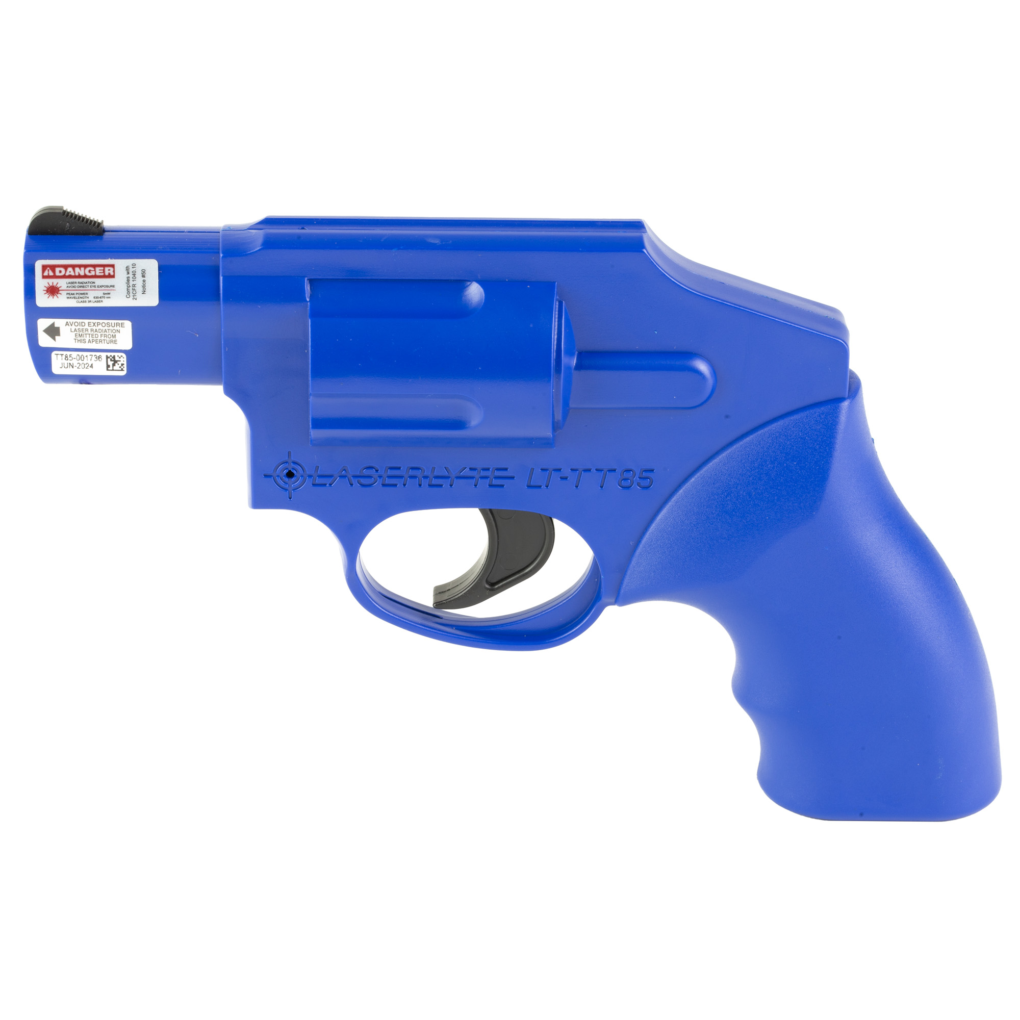 Laserlyte Revolver Trainer - Snubby Blue With Red Laser