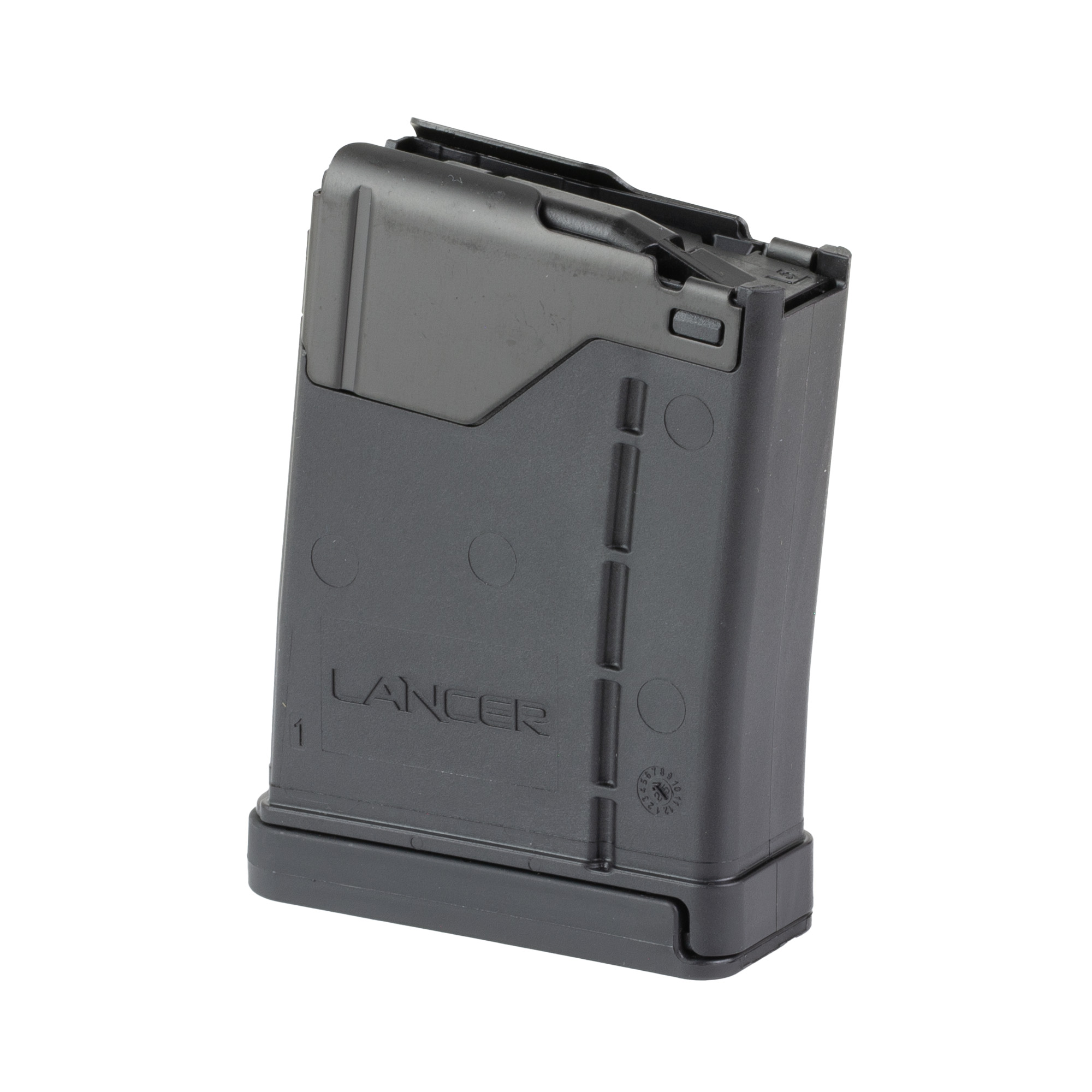 Lancer L5AWM AR-15 Magazine 5RD 5.56 Nato Opaque Black - Image 2