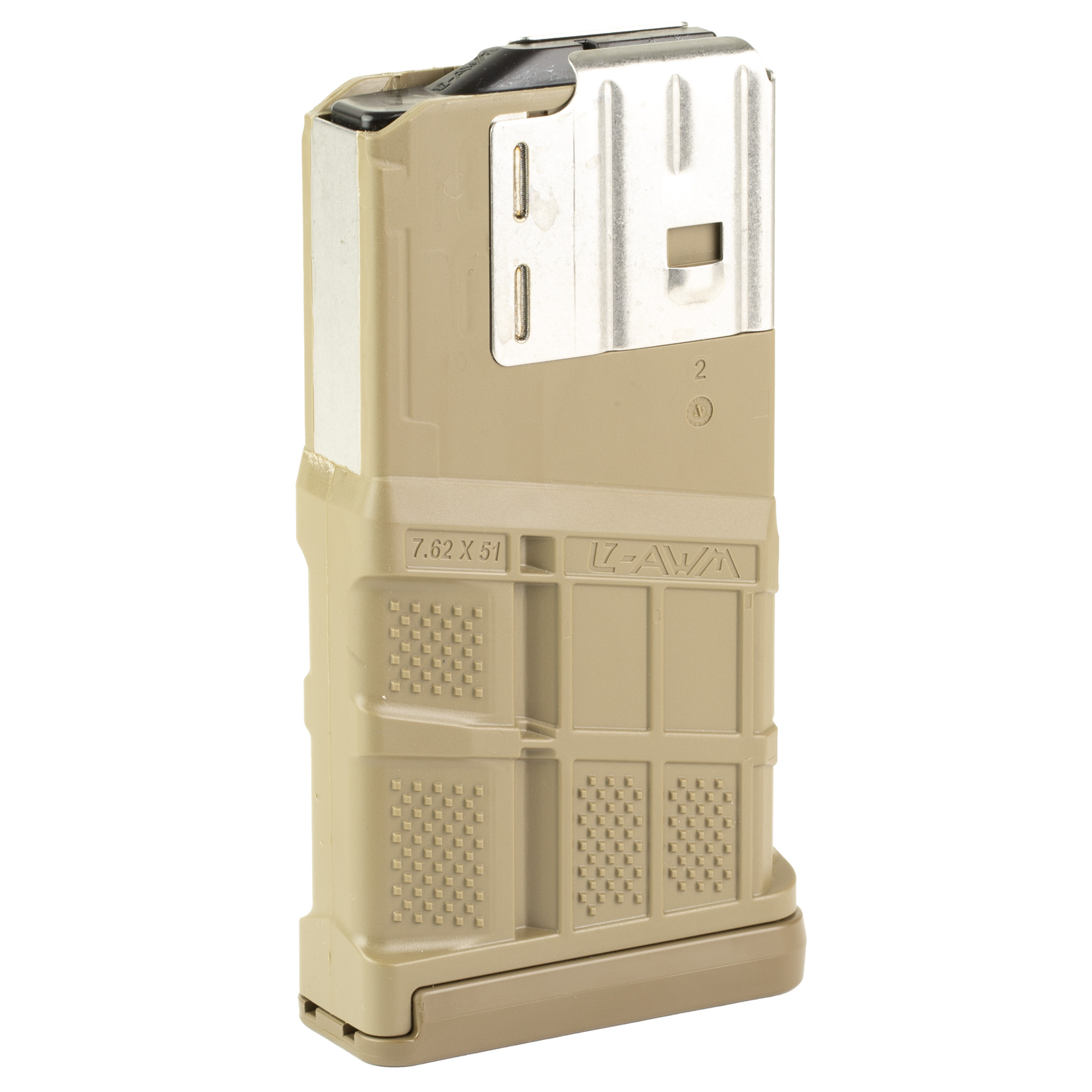 Lancer Magazine L7AWM SR-25 7.62X51 20RD Opaque Fde GEN2
