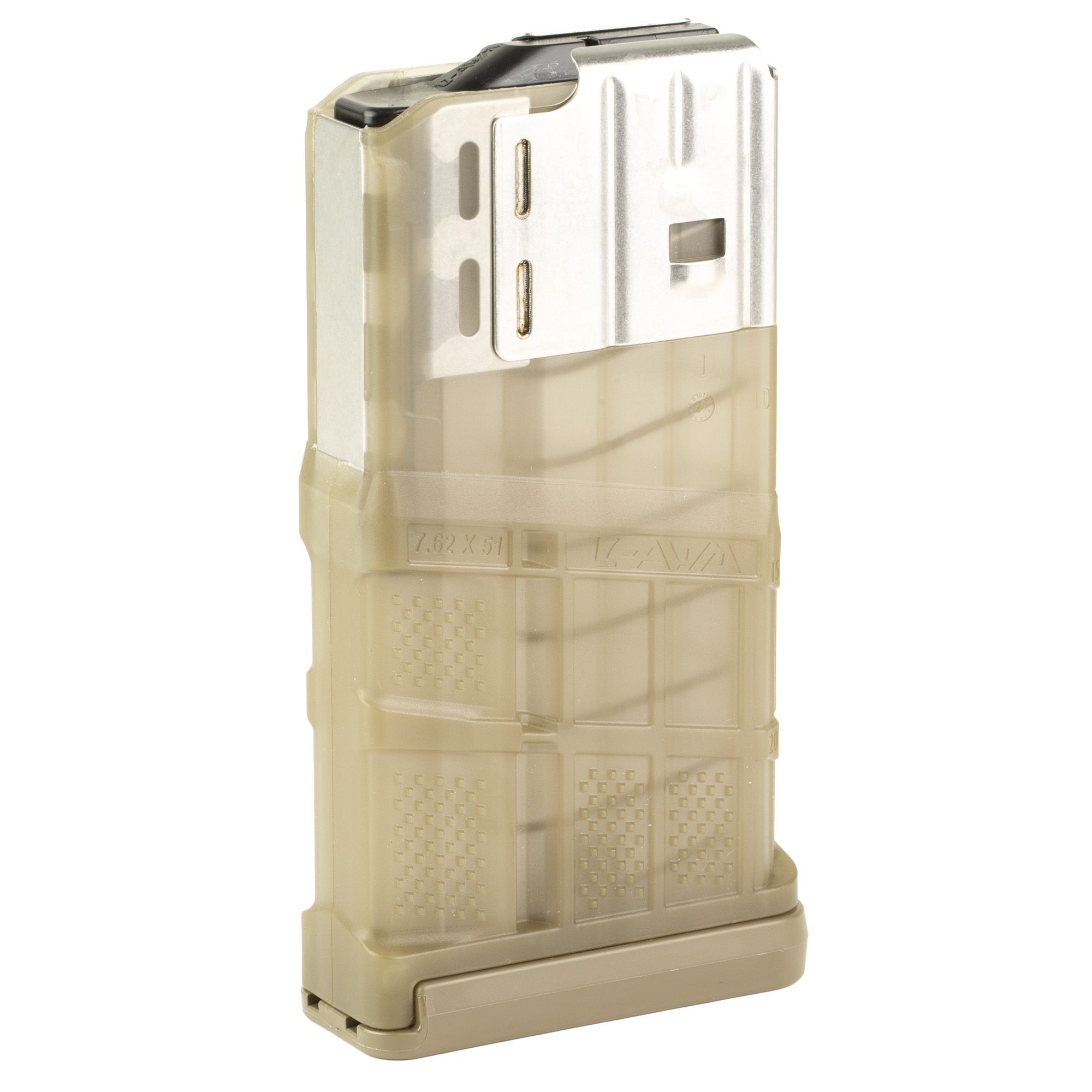 Lancer Magazine L7AWM SR-25 7.62X51 20RD Trans Fde Gen 2