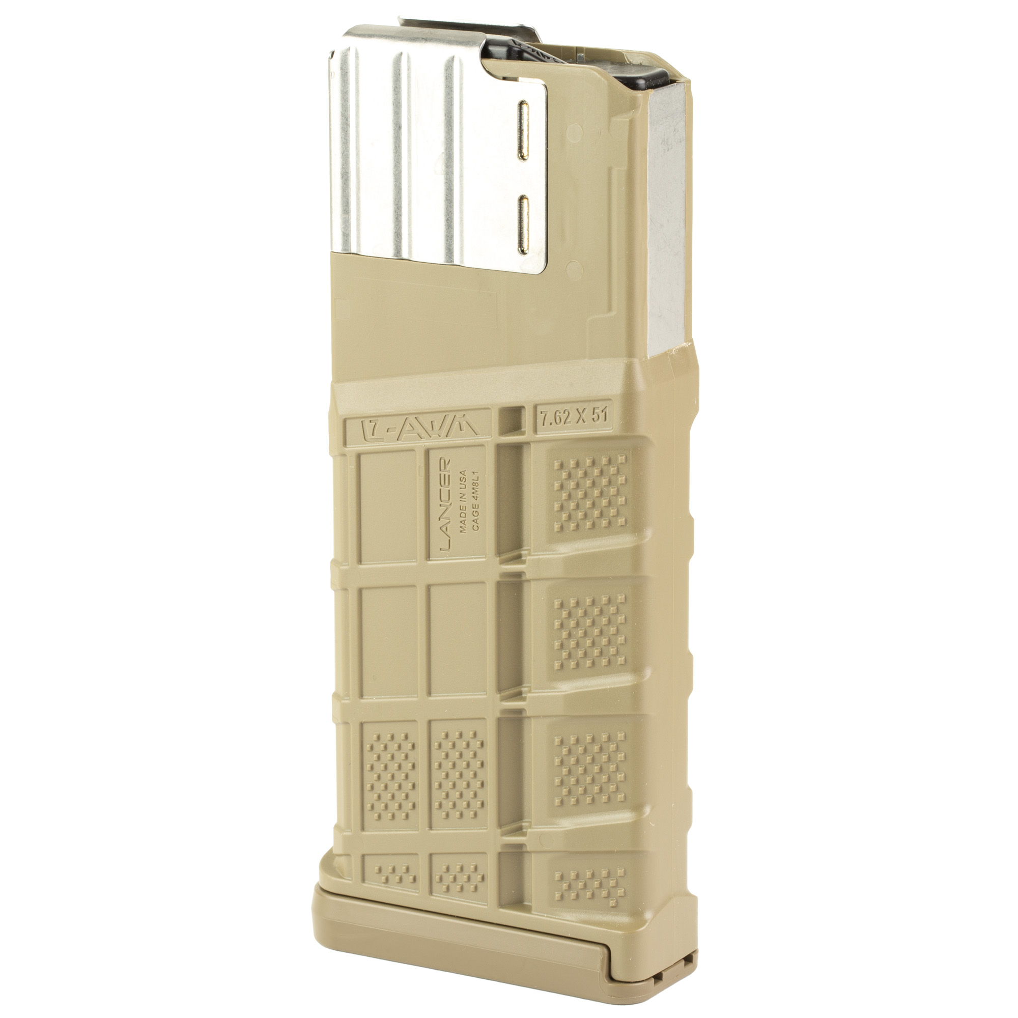 Lancer Magazine L7AWM SR-25 7.62X51 25RD Opaque Fde Gen 2 - Image 2