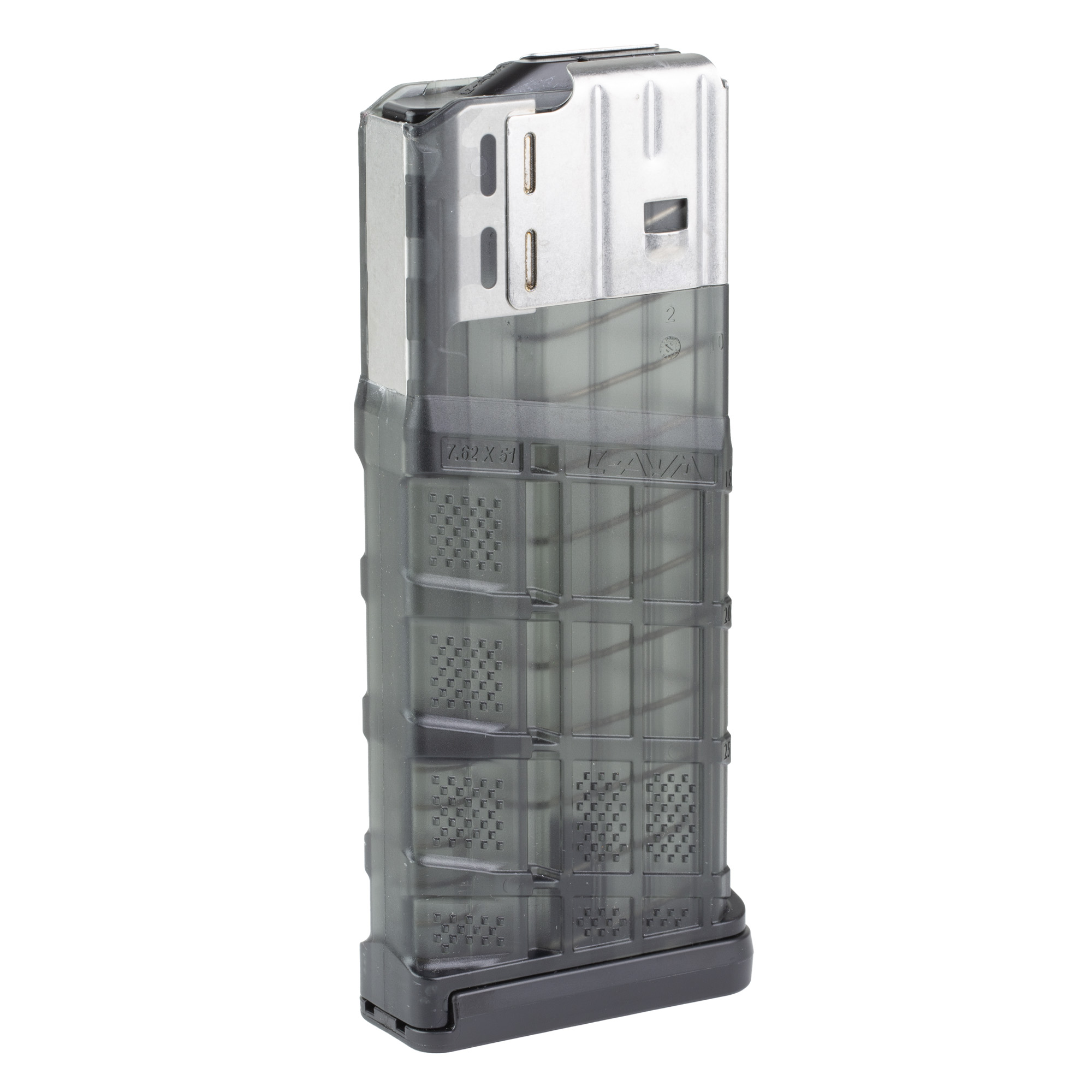 Lancer Magazine L7AWM SR-25 7.62X51 25RD Trans Smoke GEN2
