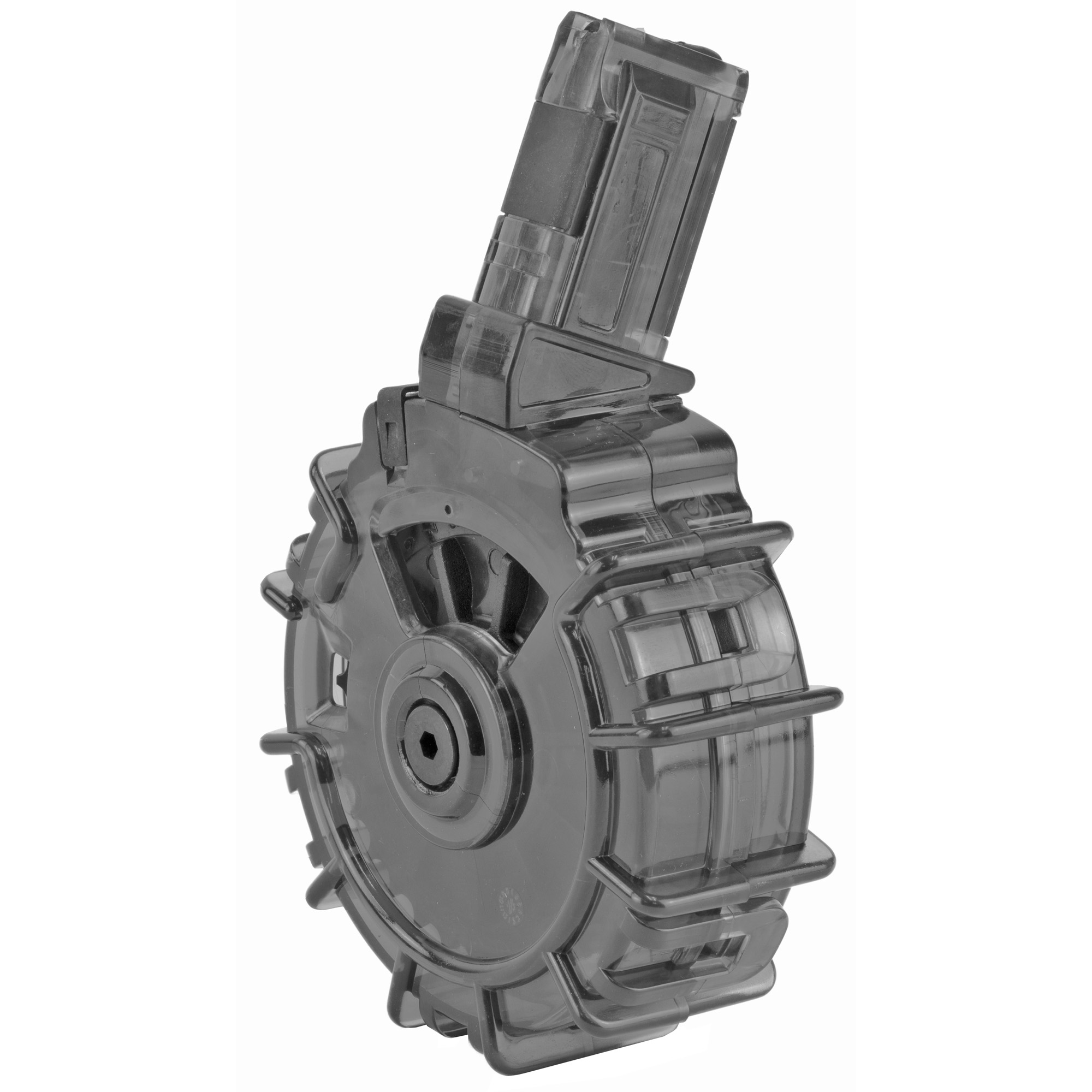 Promag Remington 597 .22 Lr 30RD Drum Smoke Polymer Magazine