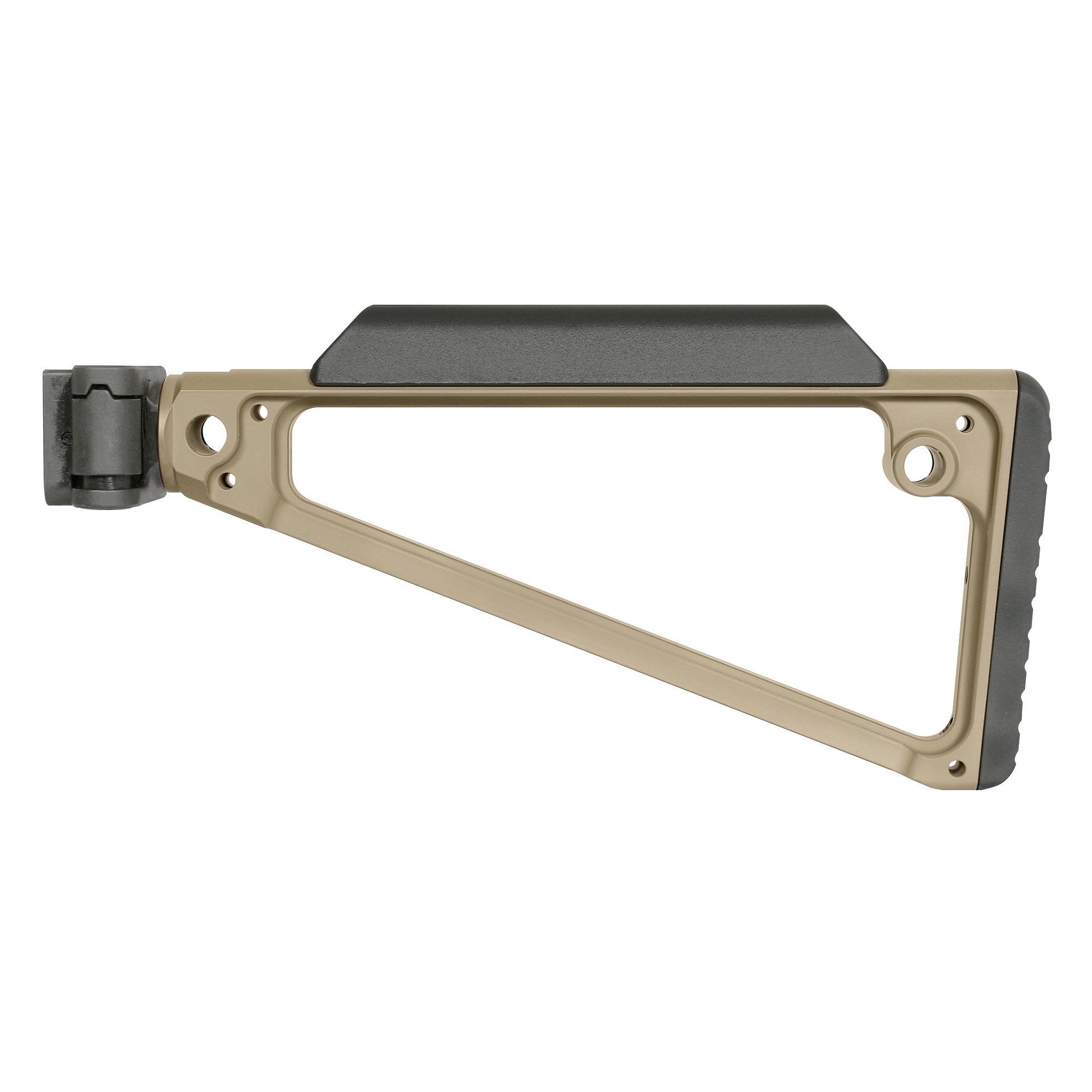Midwest Industries Triangle Side Folding Stock Flat Dark Earth