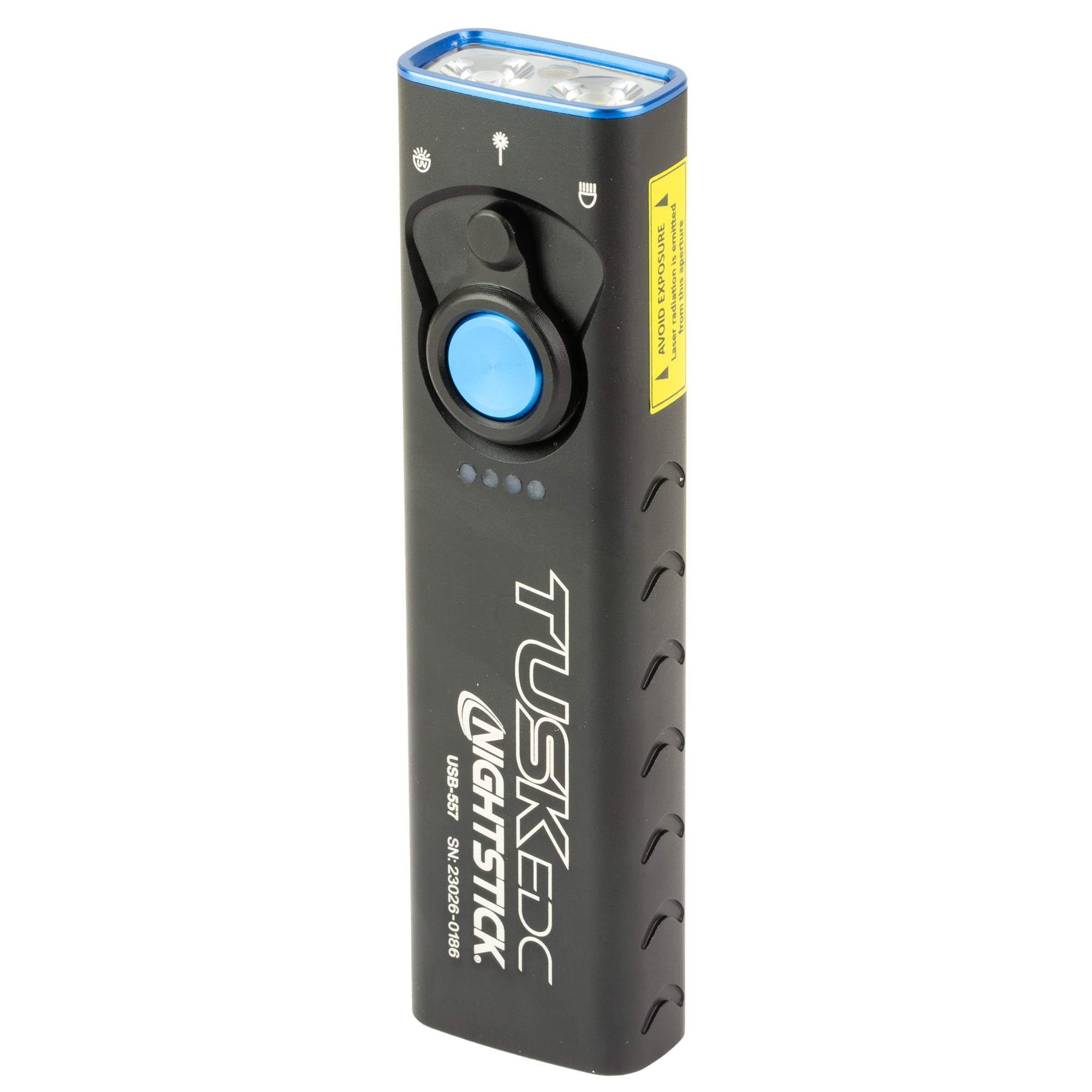 Nightstick Tusk Edc Usb-c Rechargeable Flashlight With Green Laser